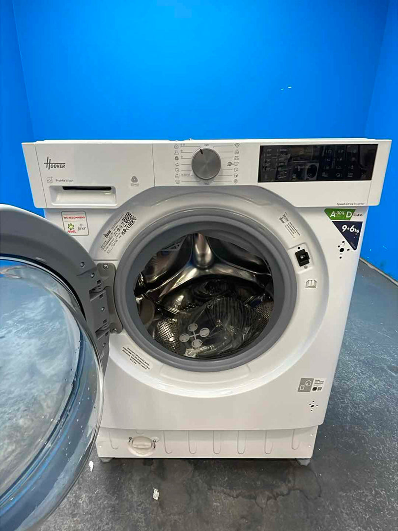 #GRC-160-559 - Hoover BH4SD696M6DB9-80 9/6kg 1600rpm Integrated Washer Dryer