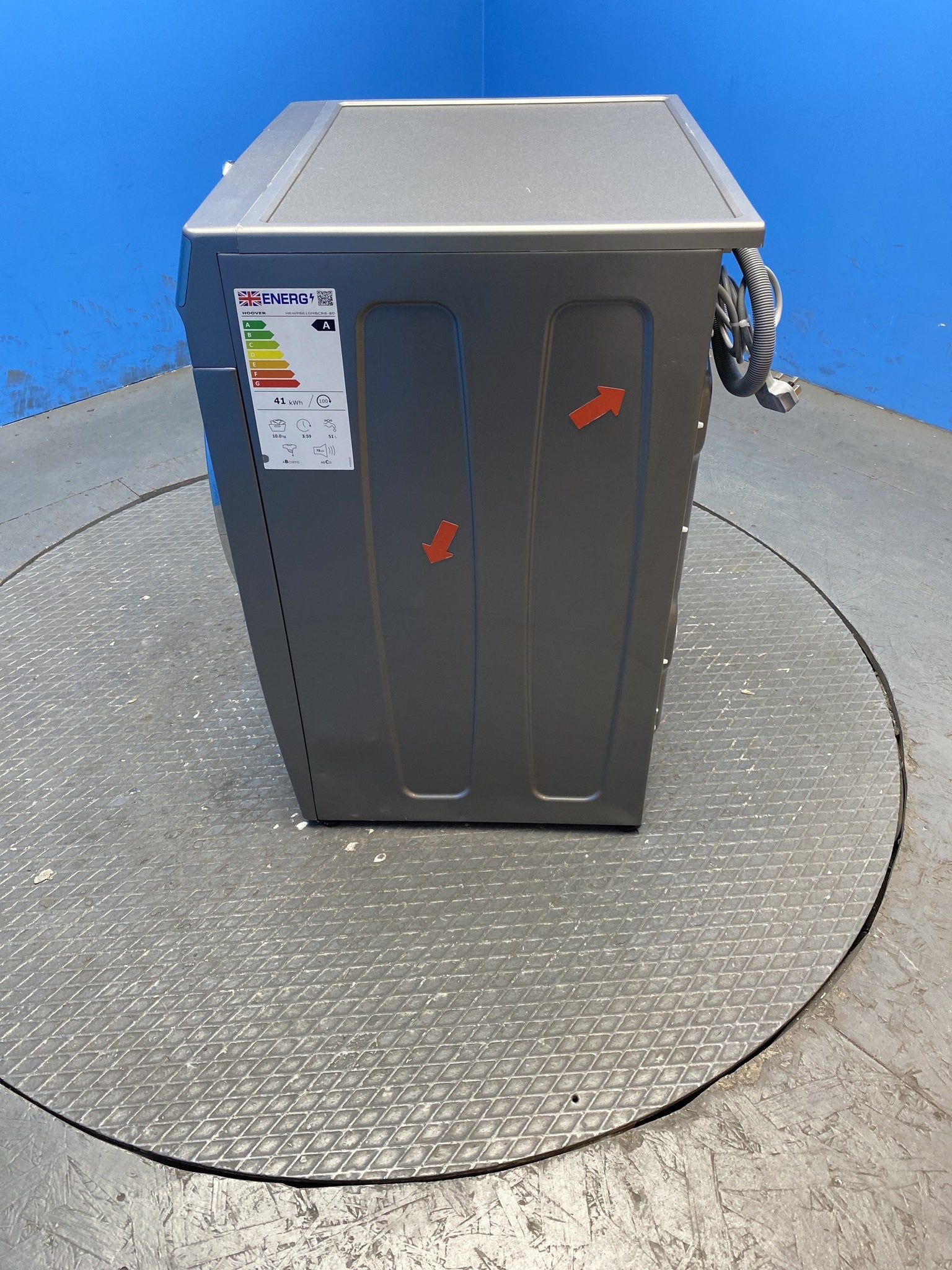 Hoover H6WPB610MBCR8 10kg 1600 Spin Washing Machine