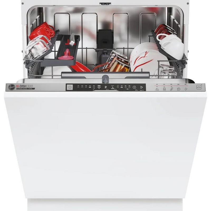 Hoover HI4E7L0S Fully Integrated 14 Place Setting Dishwasher