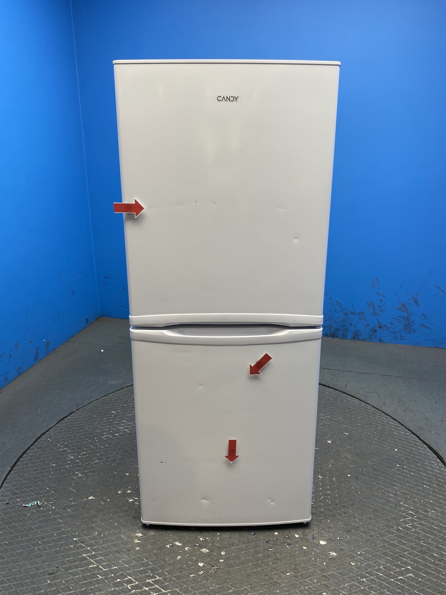 Candy CCH1S513EWK 185 Litre Combi Fridge Freezer