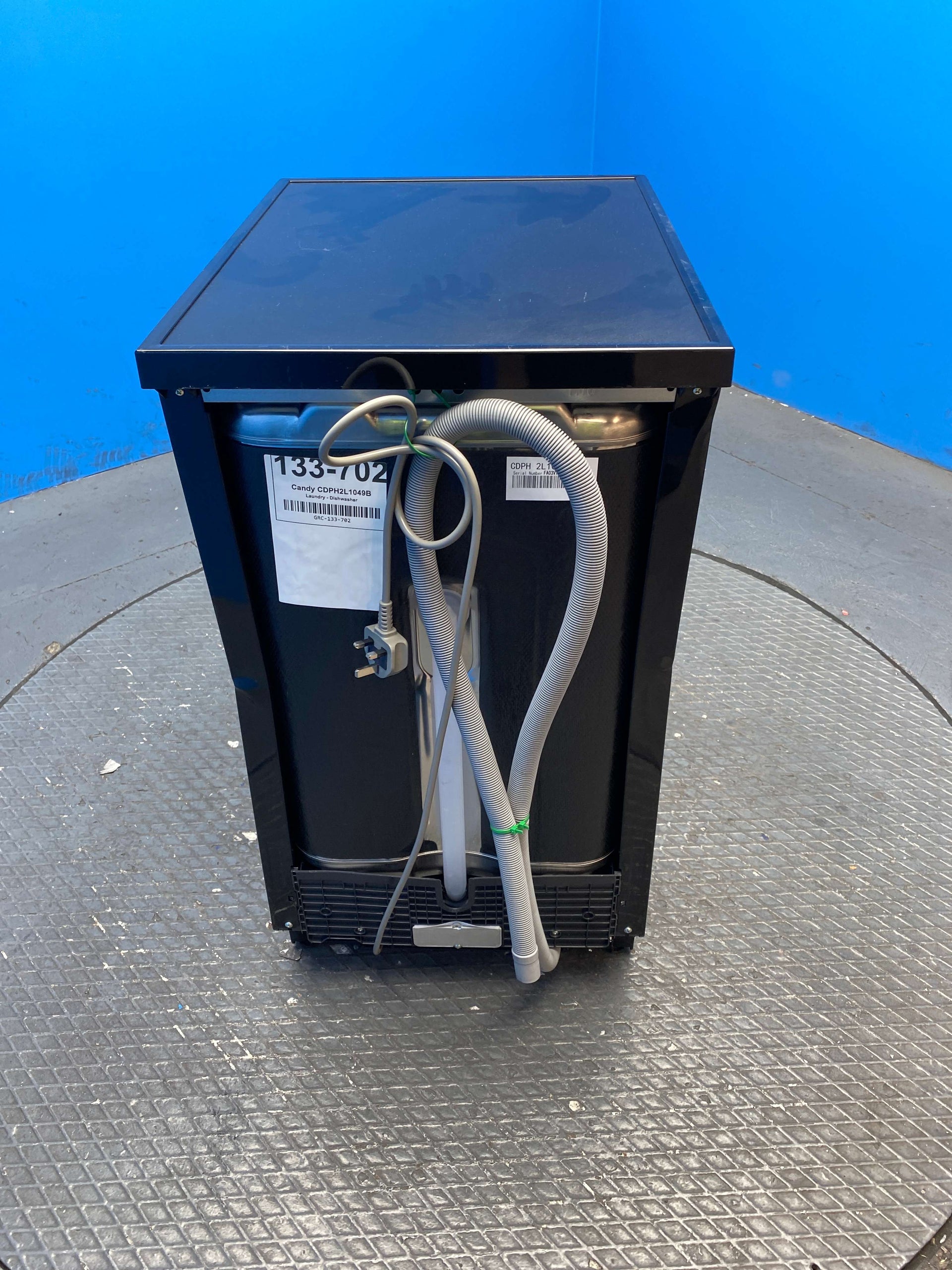 Candy CDPH2L1049B Slimline 10 Place Setting Dishwasher