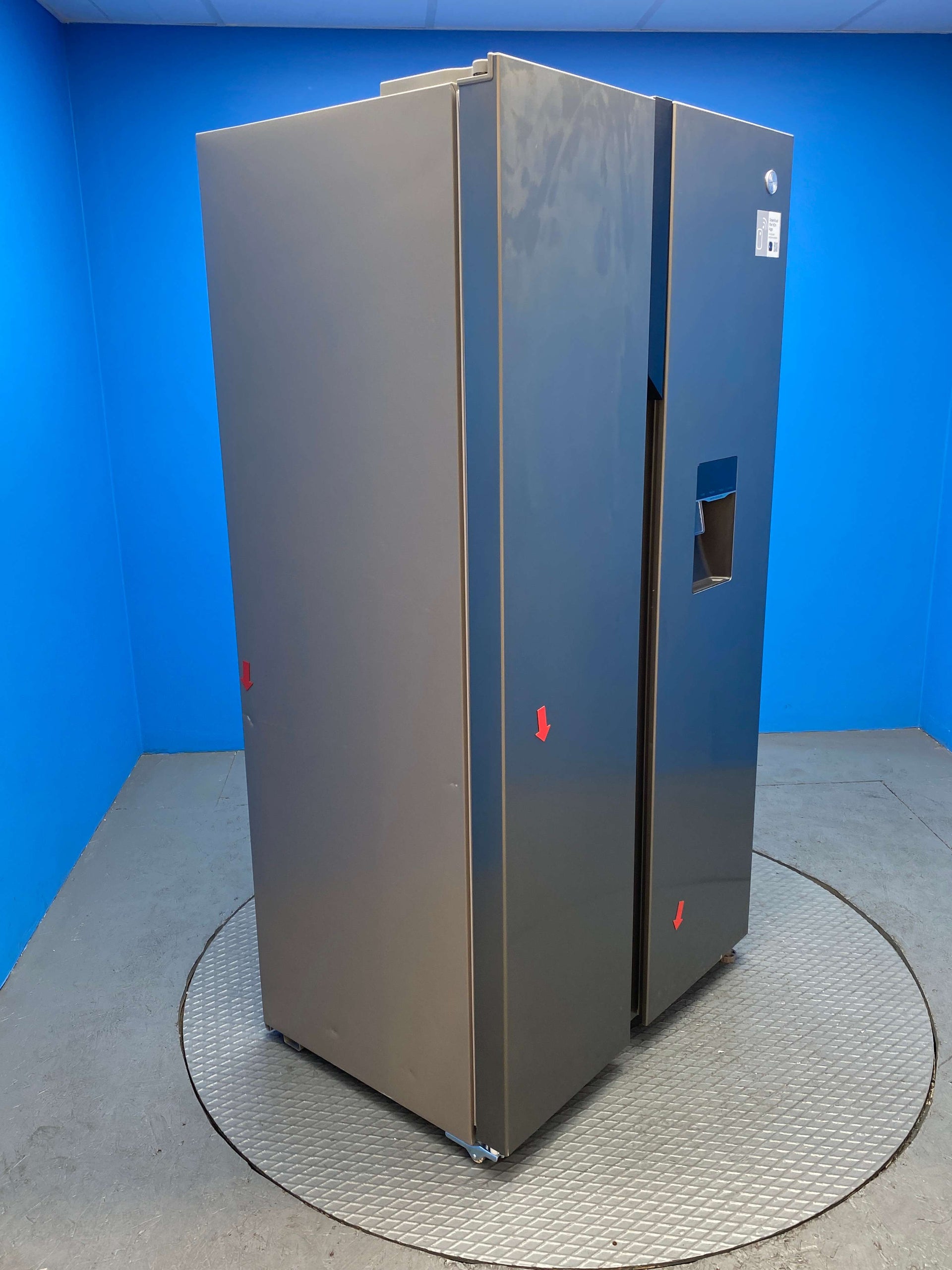 Hoover HHSBSO6174XWDK American Style 529 Litre Fridge Freezer