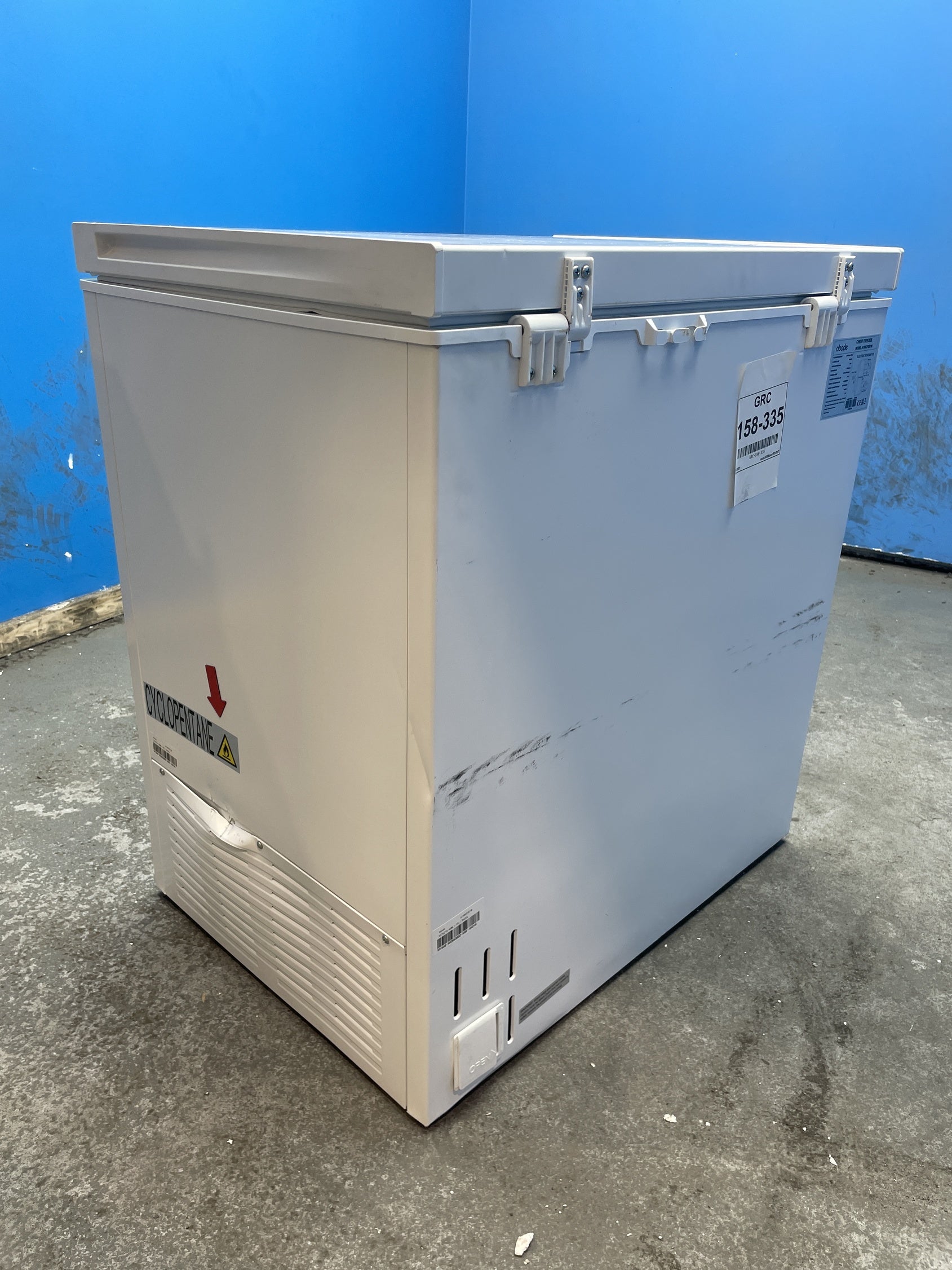 #GRC-158-335 - Abode A198CF0E1W 198L White Chest Freezer