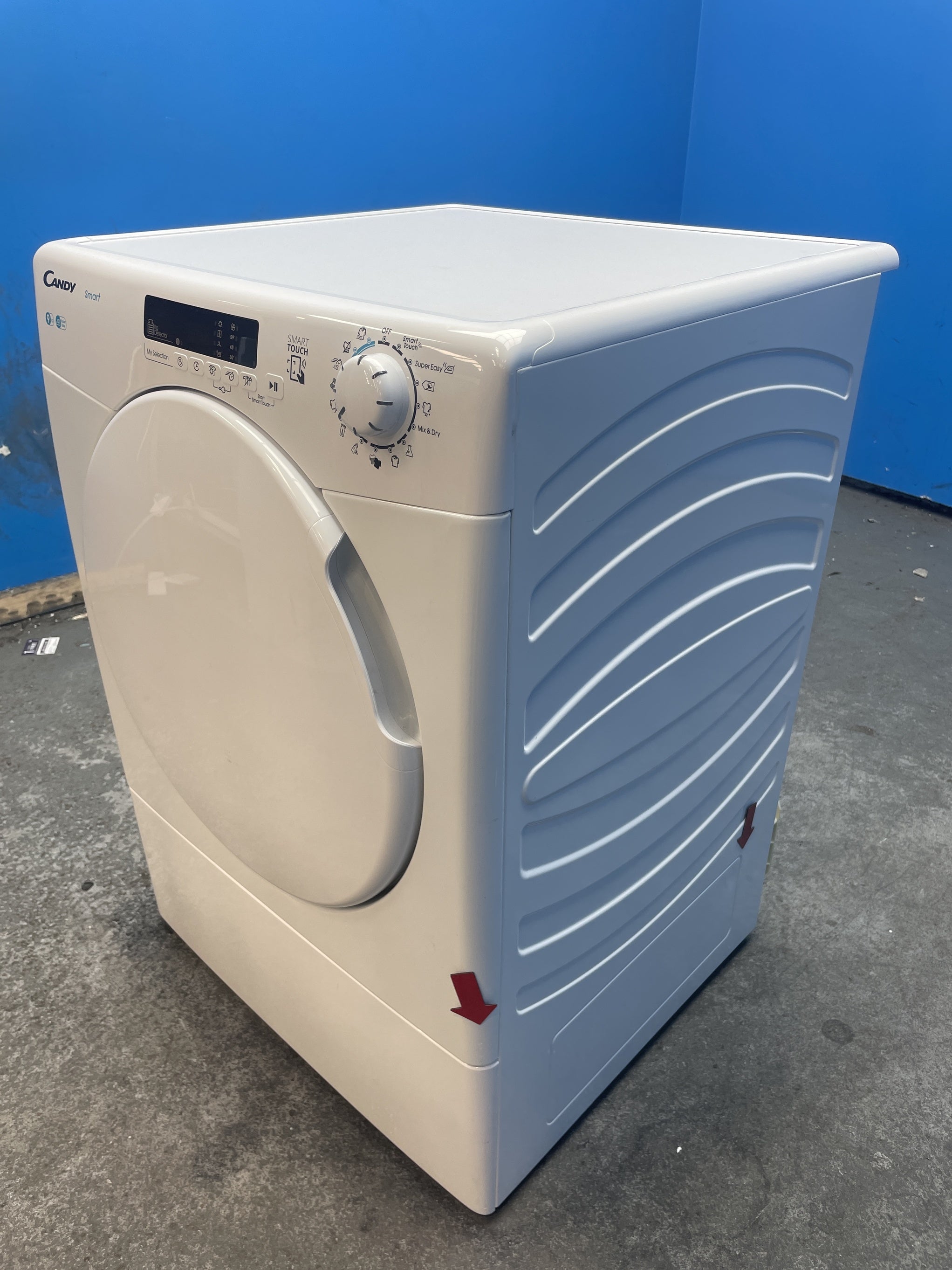 #GRC-158-547 - Candy CSE V9DF-80 9kg Vented Smart Tumble Dryer