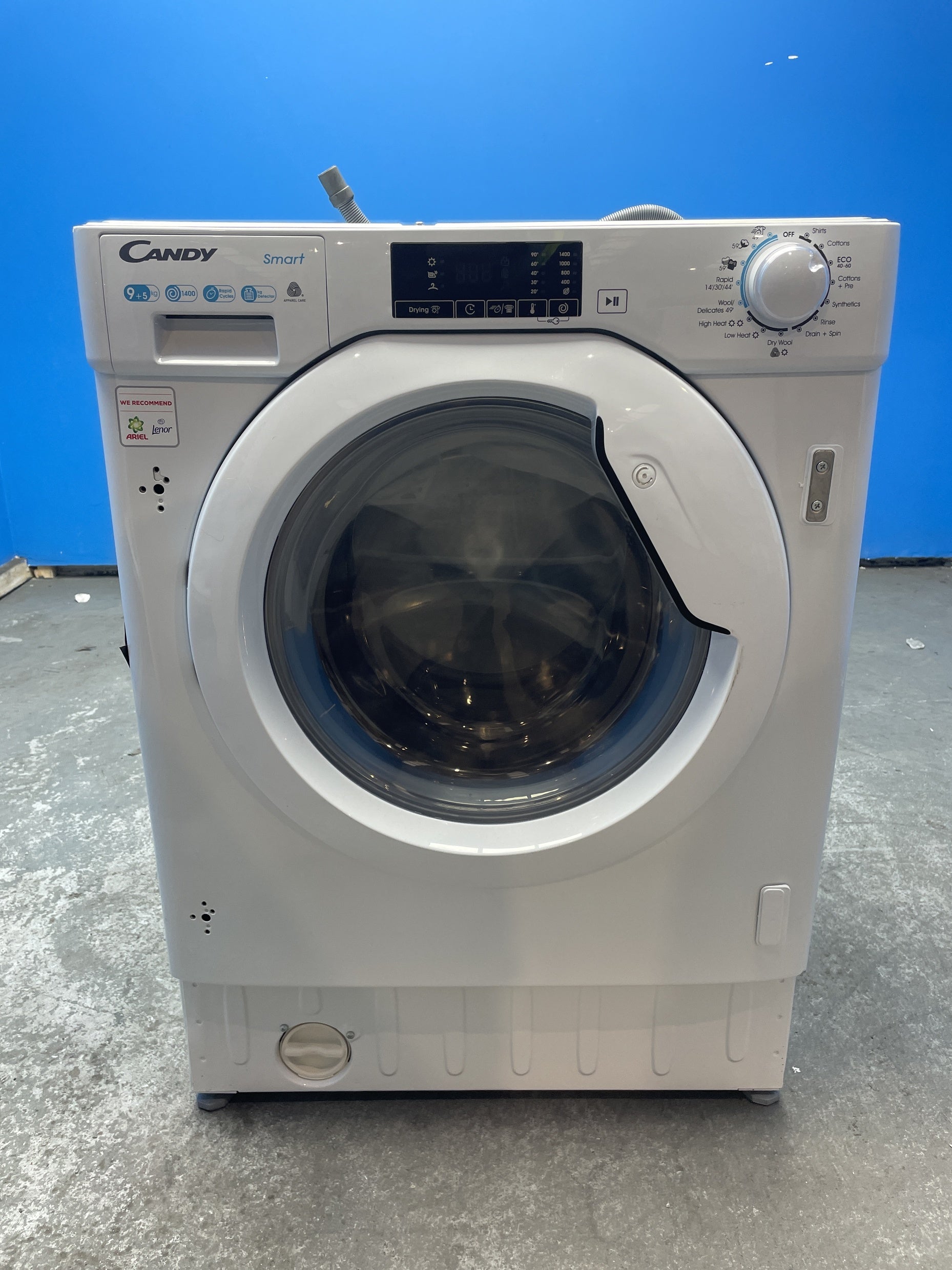 #GRC-153-469 - Candy CBD495D1WE/1-80 Built-in 9kg / 5kg 1400 Spin Washer Dryer