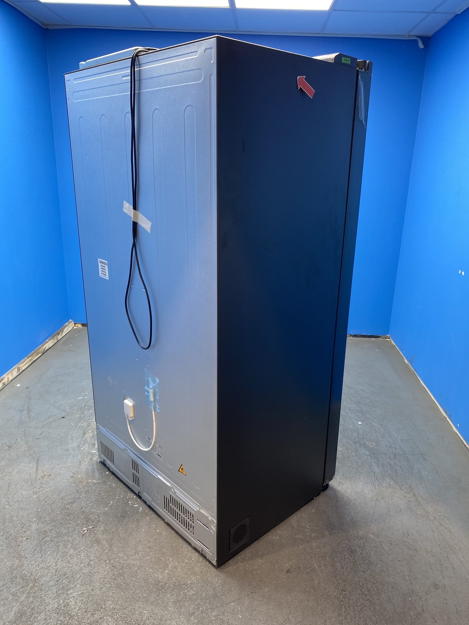 Haier HSW59F18EIPT American Style Fridge Freezer with Ice Dispenser