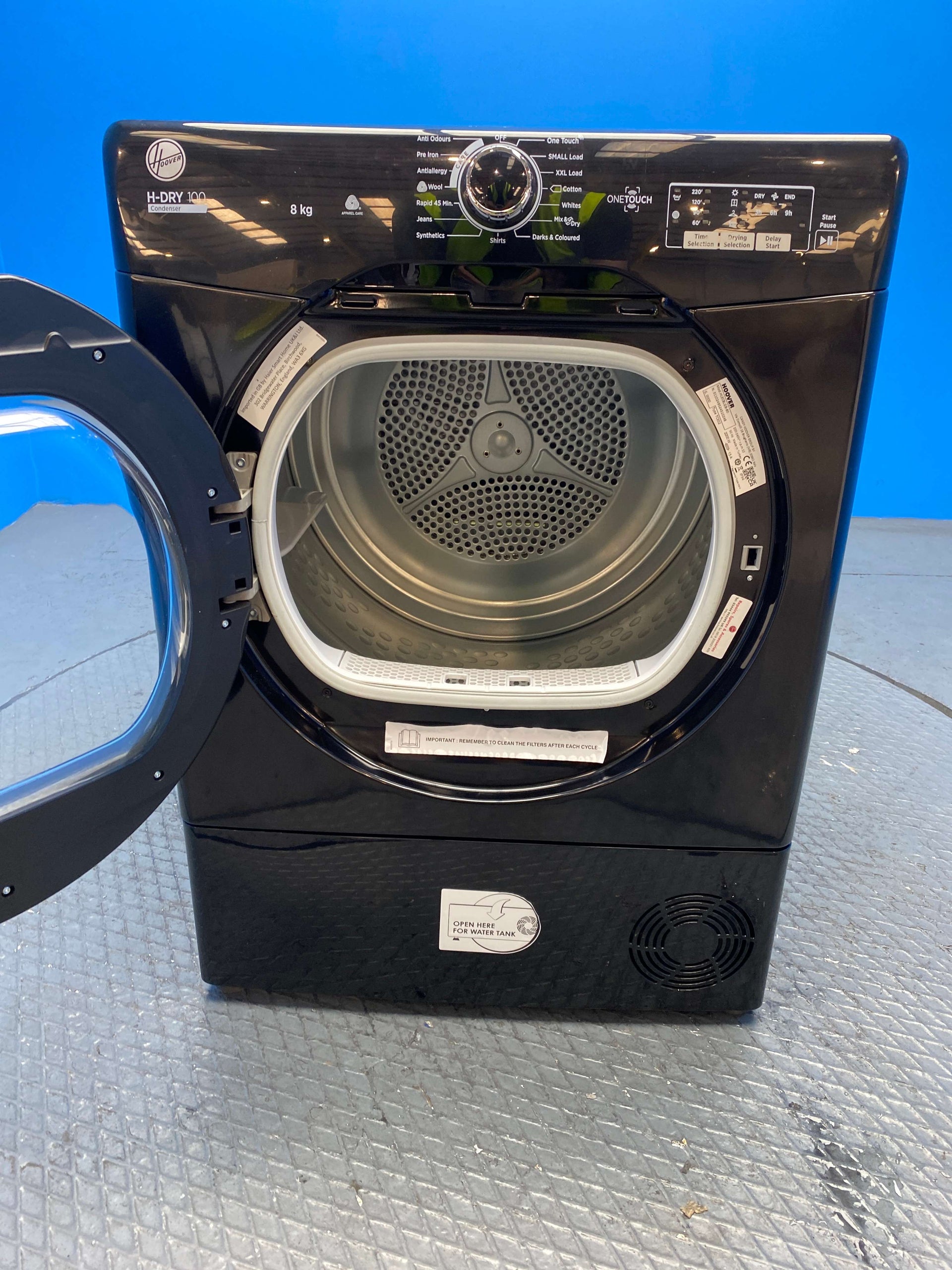 Hoover HLEC8LGB 8kg Condenser Tumble Dryer