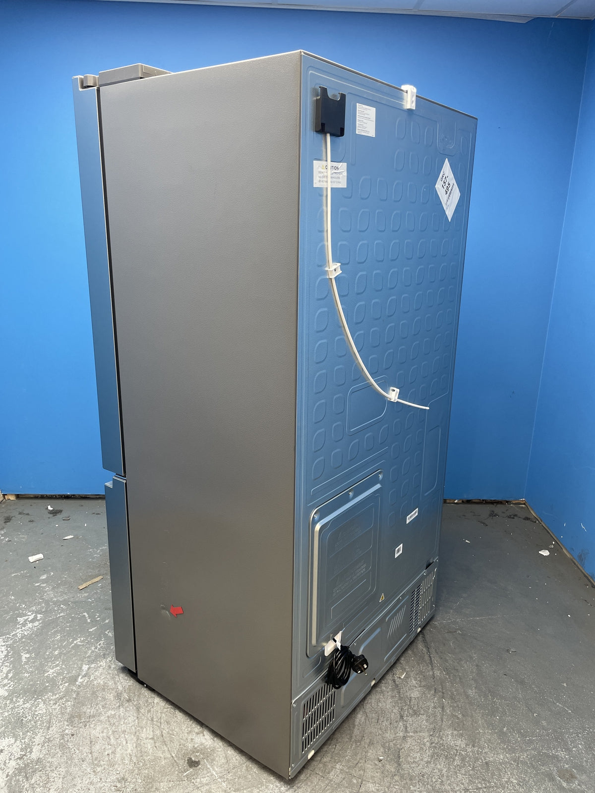 #GRC-157-495 - Hisense 91.4cm French Door Fridge Freezer – 612L, Stainless Steel