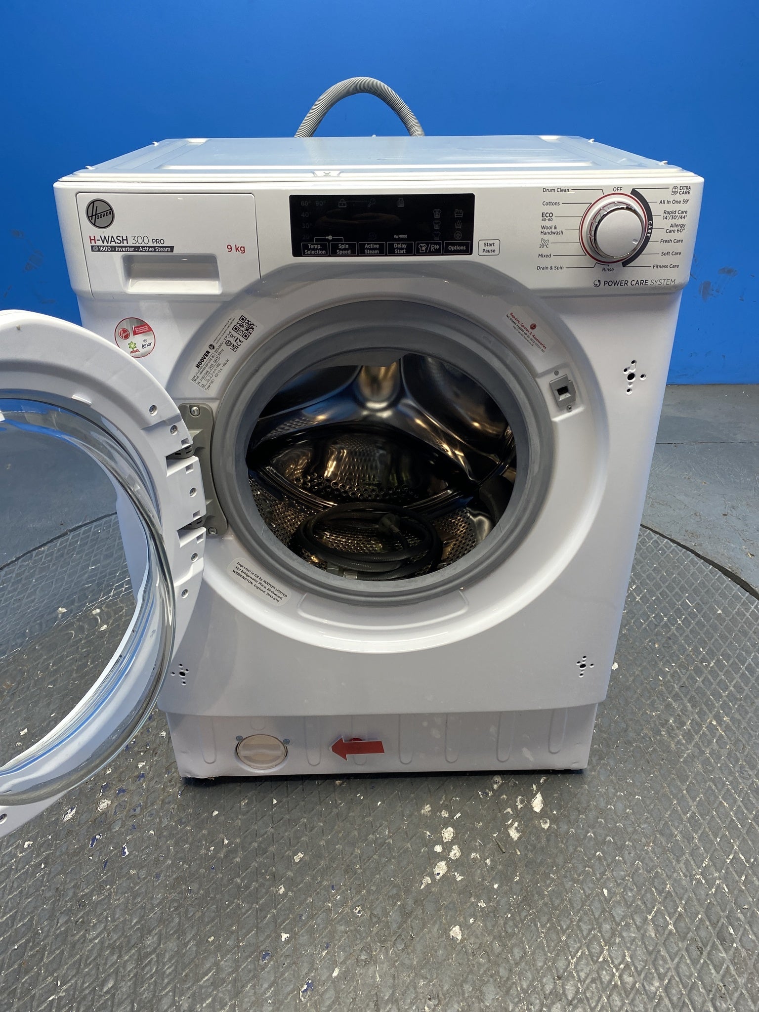 Hoover HBWOS69TAME 9kg 1600 Spin Built In Washing Machine