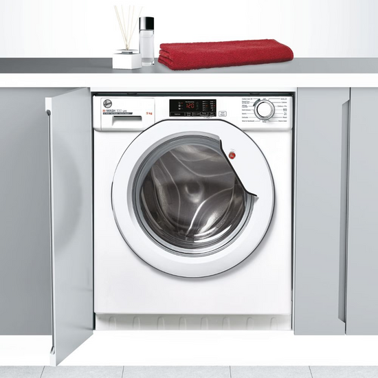Hoover HBWS49D1W4 Integrated 9kg 1400 Spin Washing Machine - Renew 2 U