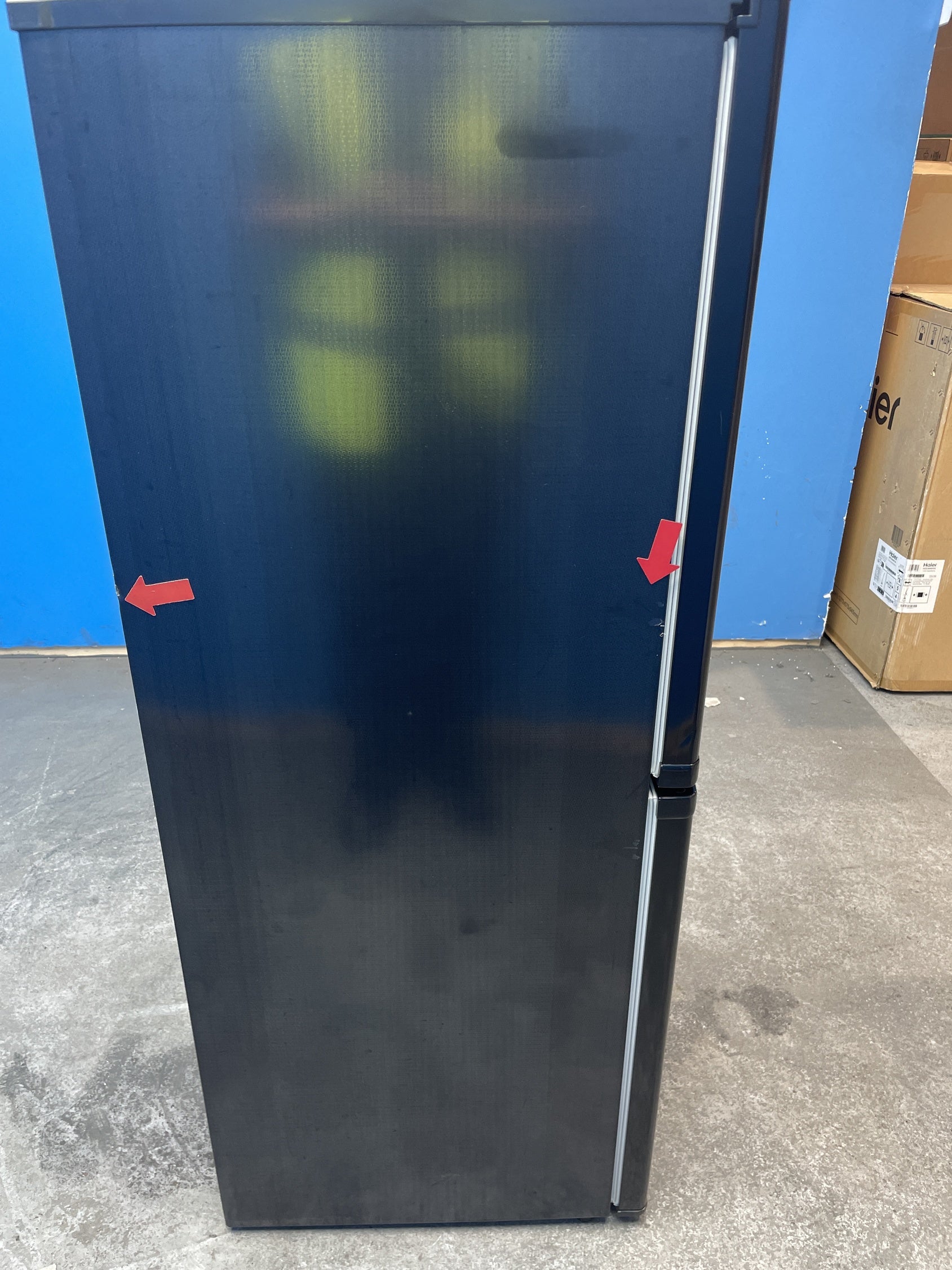 #GRC-157-858 - Candy CCH1S513EBK 185 Litre Combi Fridge Freezer