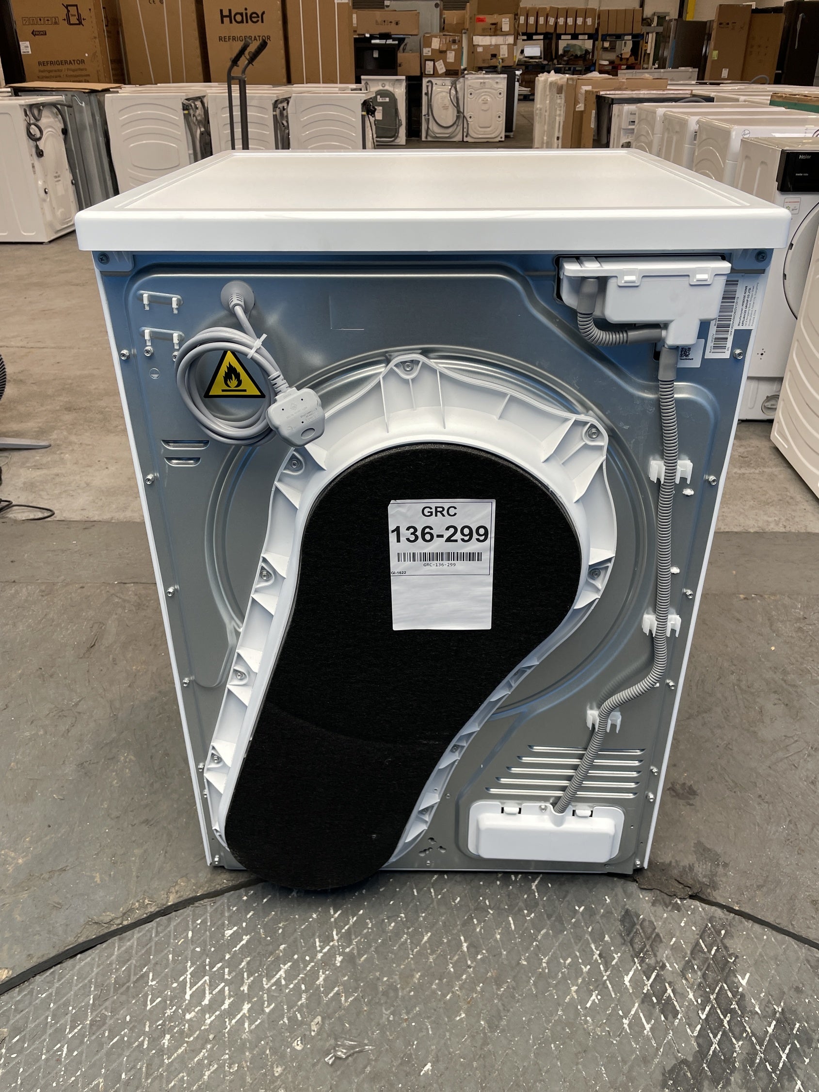 #GRC-136-299 - Hisense DH5S102BW 10kg Heat Pump Tumble Dryer