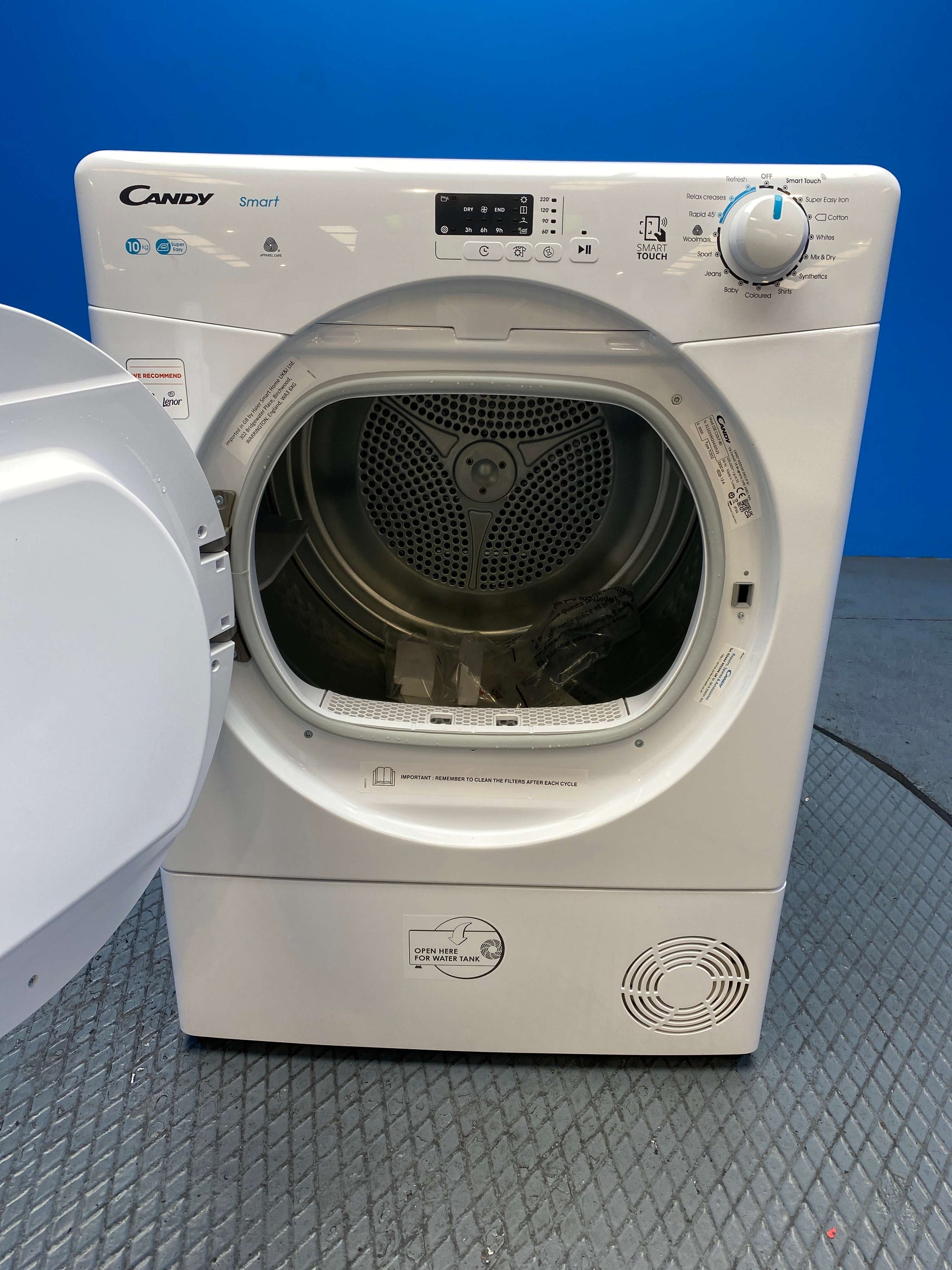 Candy CSEC10LF 10kg Condenser Tumble Dryer