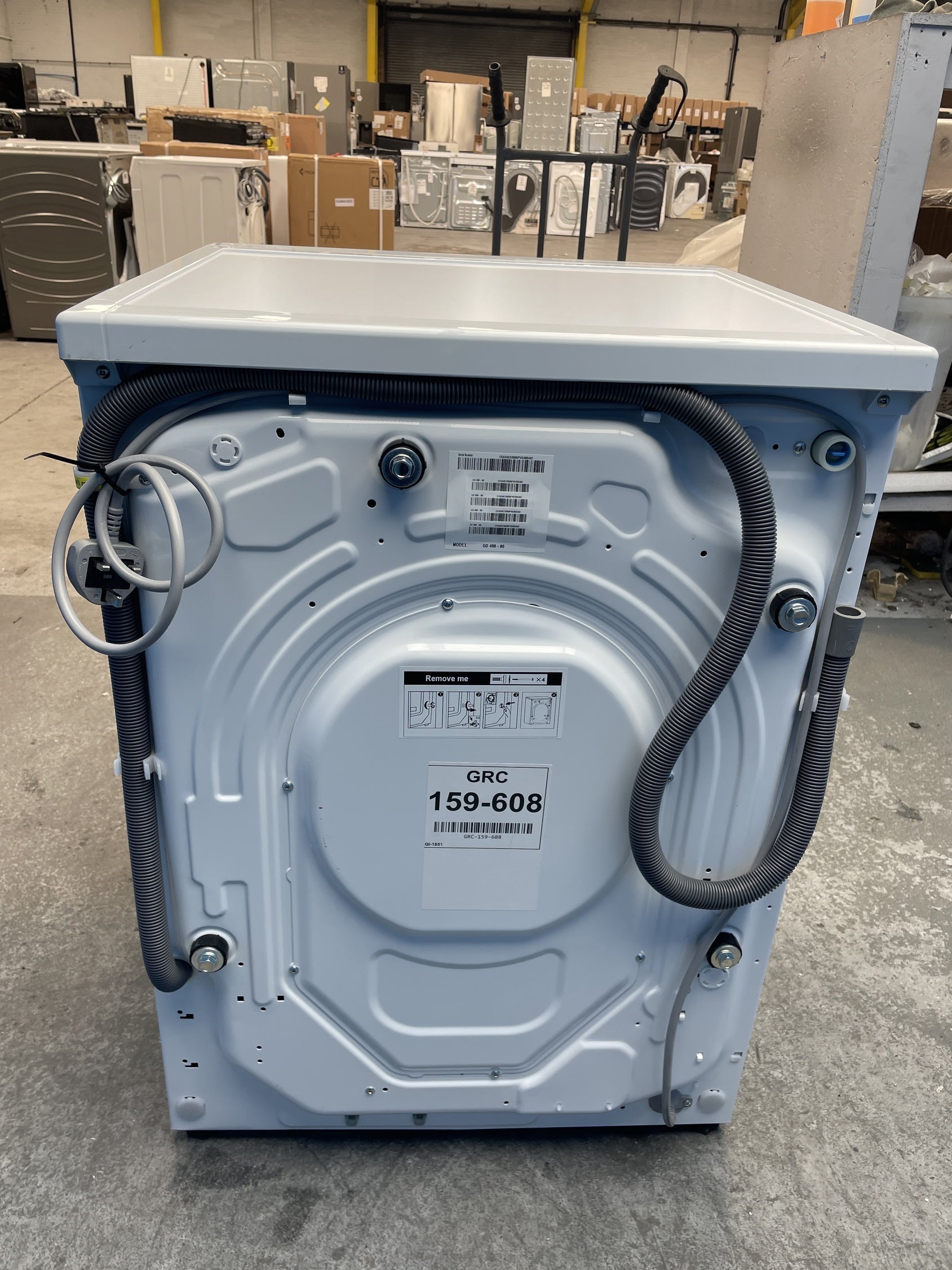 #GRC-159-608 - Candy Quick Pro GD 498-80 9kg 1400rpm Washing Machine