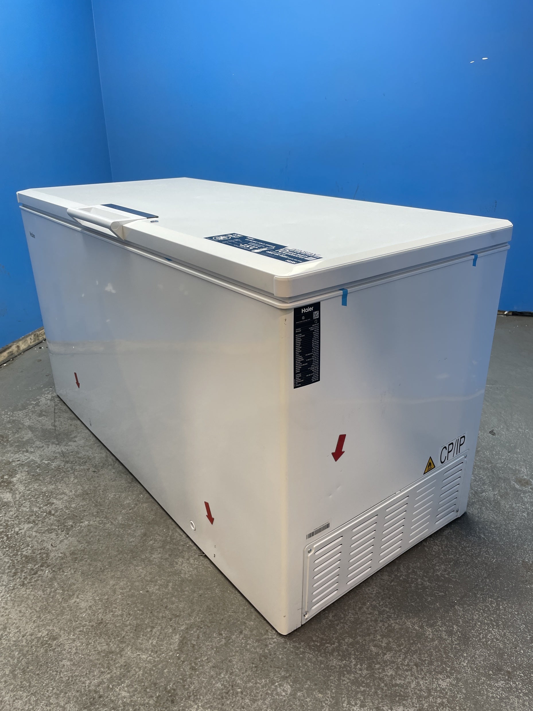 #GRC-163-419 - Haier Series 7 508L Chest Freezer – Cold Shield, Fast Freeze, White