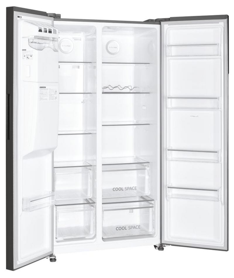 Hoover HOSR5918EIXK American Style 513 Litre Fridge Freezer