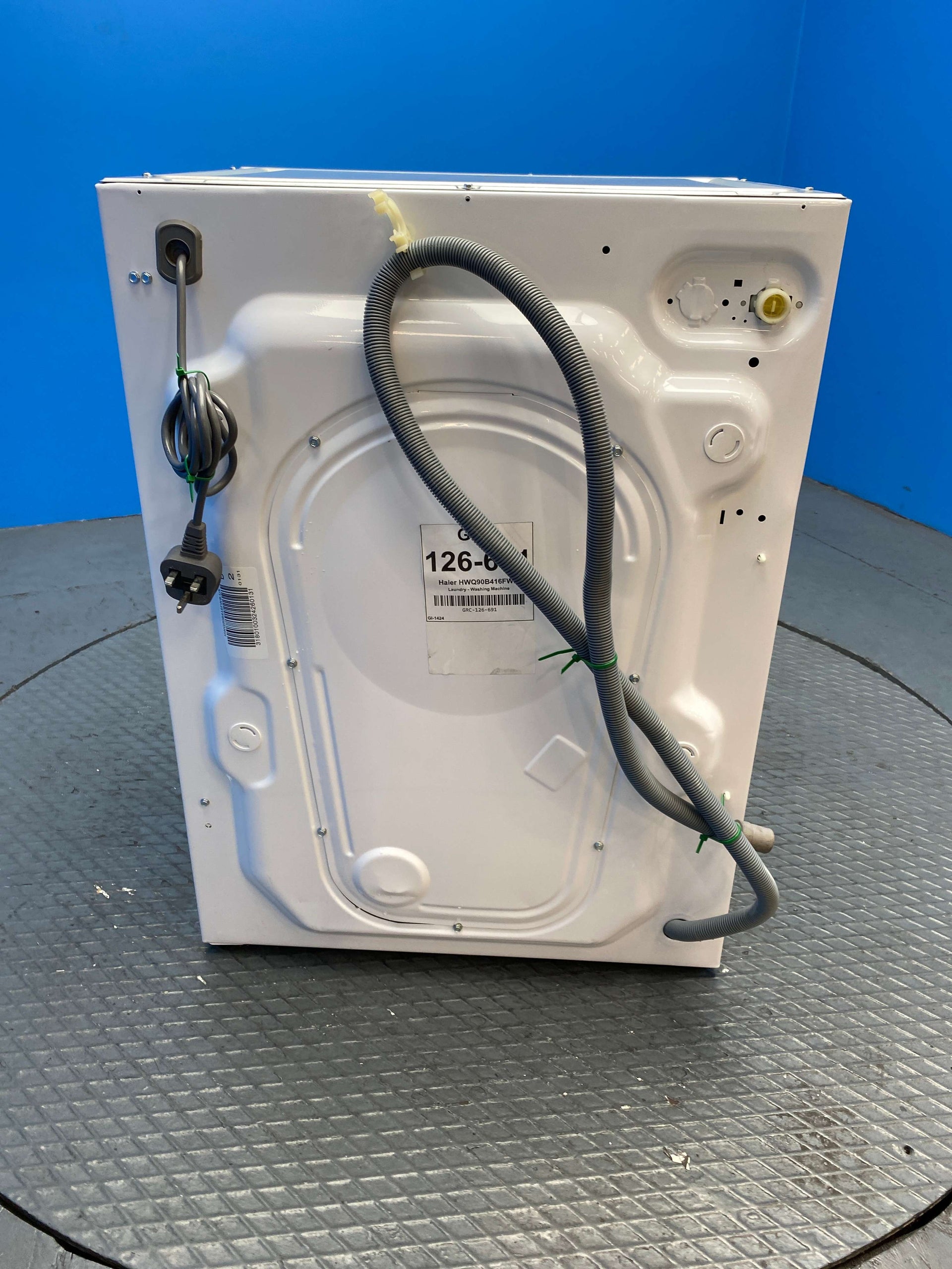 Haier HWQ90B416FWB Series 4 Integrated 9kg 1600 Spin Washing Machine