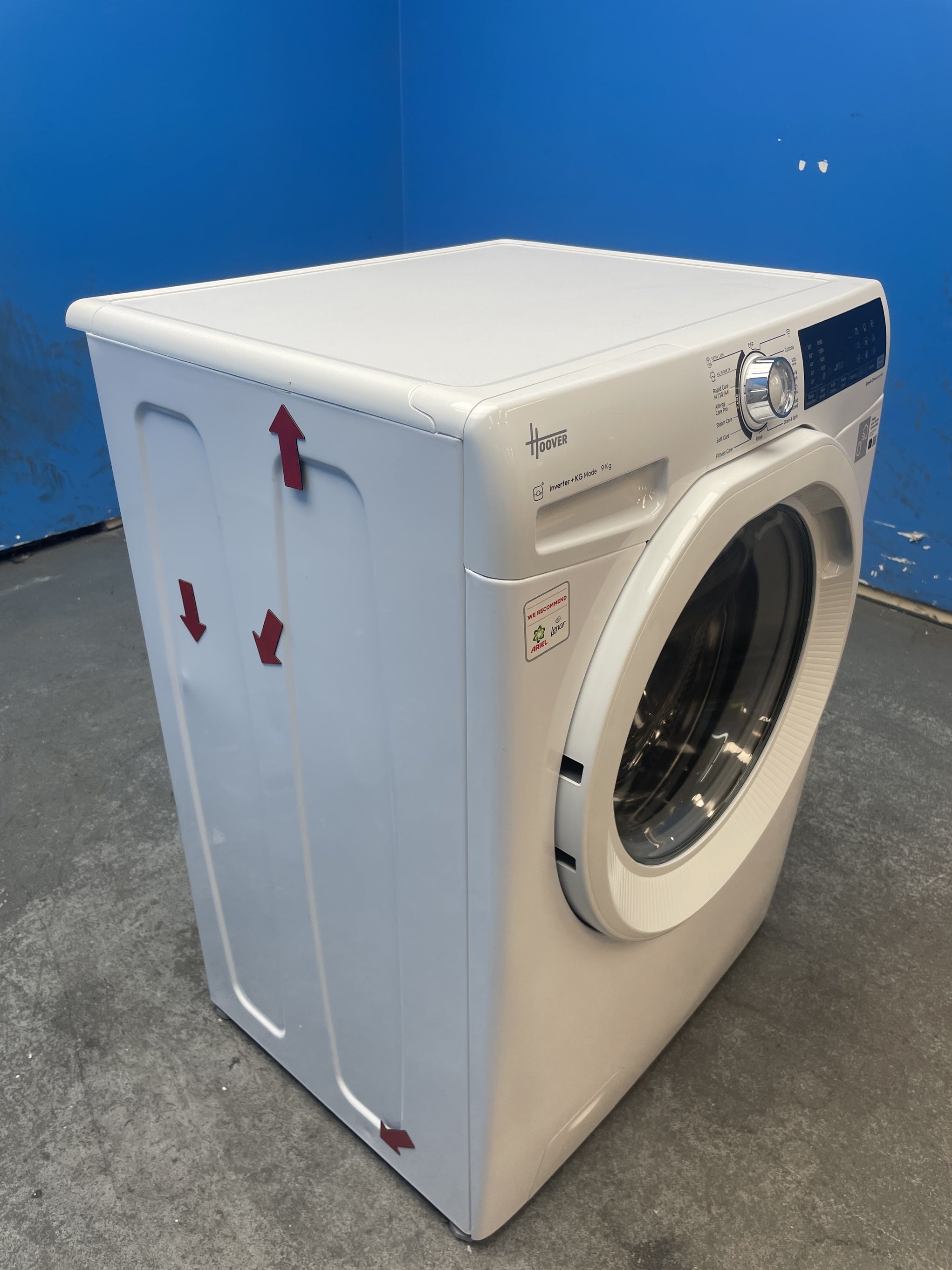 #GRC-159-983 - Hoover H-WASH 350 H3WPS696TAM6-80 9kg 1600rpm Washing Machine