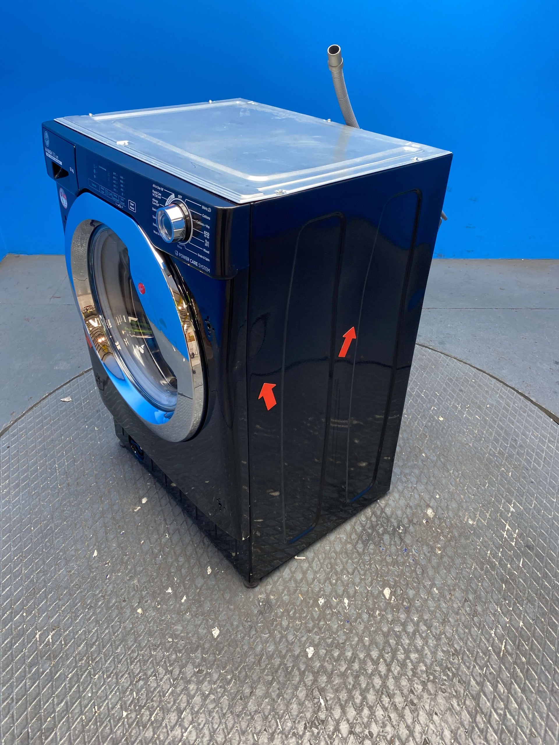 Hoover HBWS48D1ACBE Integrated 8kg 1400 Spin Washing Machine