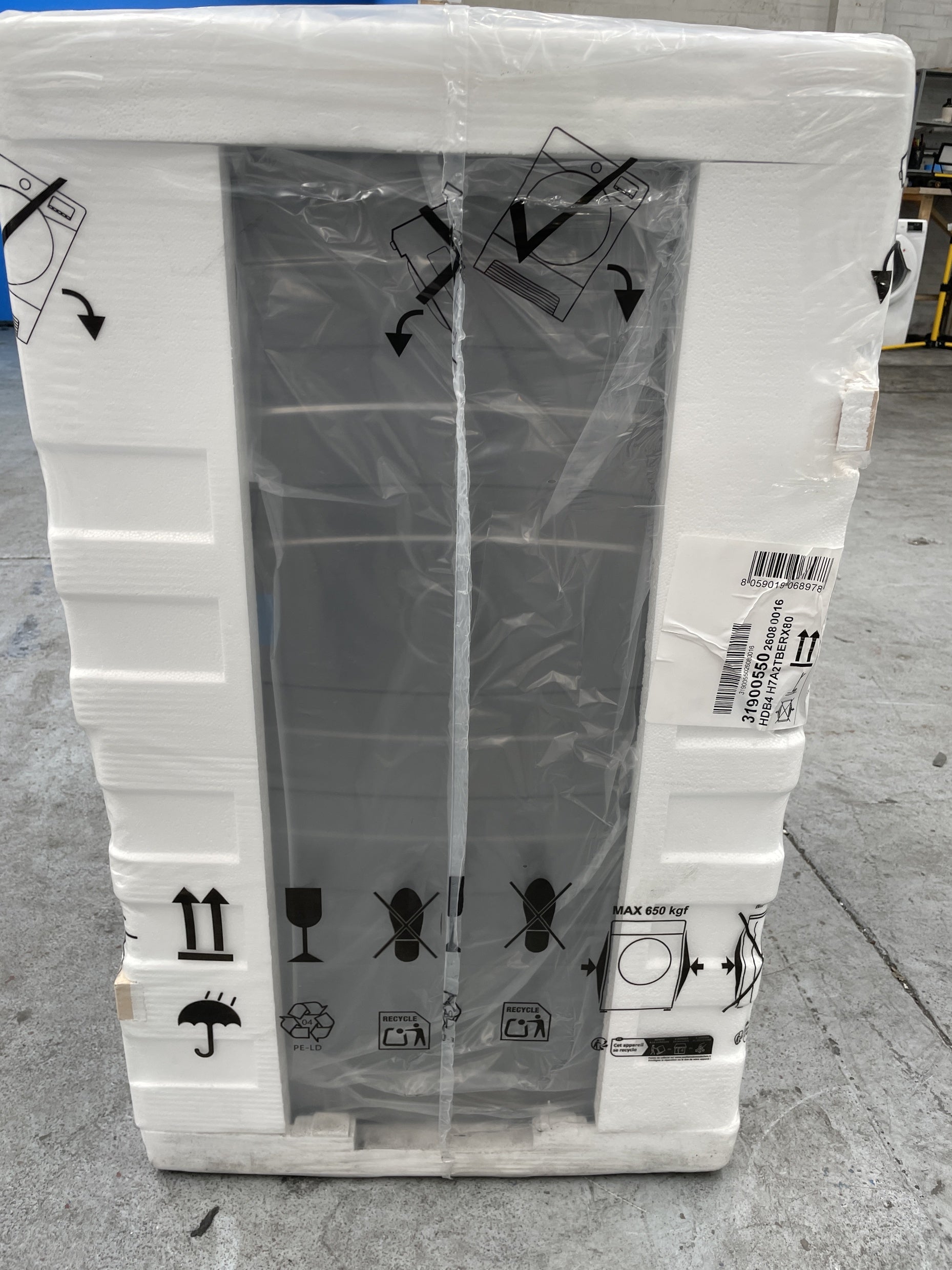 #GRC-157-937 - Haier HDB4 H7A2TBERX80 Integrated 7kg Heat Pump Tumble Dryer