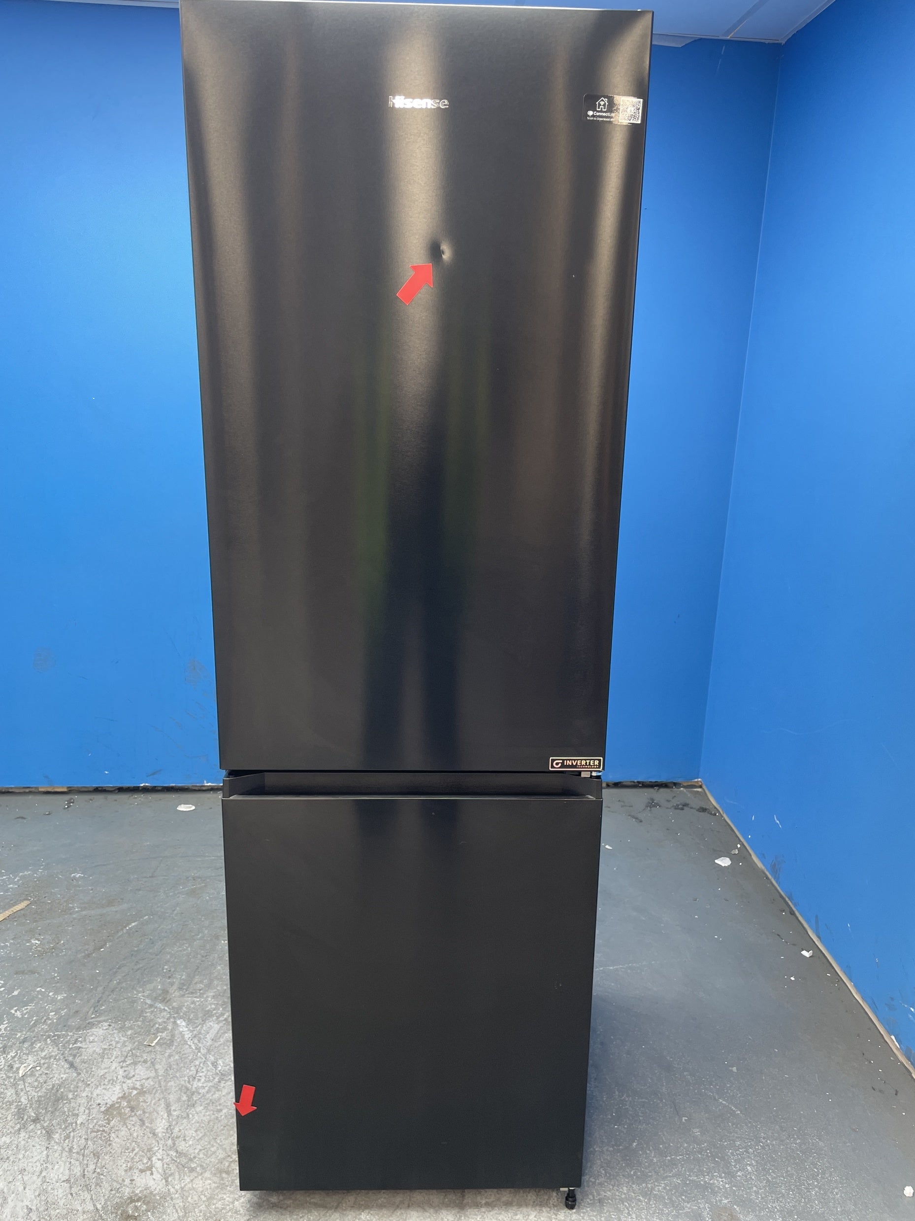 #GRC-158-063 - Hisense RB5K330GSFC KitchenFit 330 Litre Total No Frost Fridge Freezer