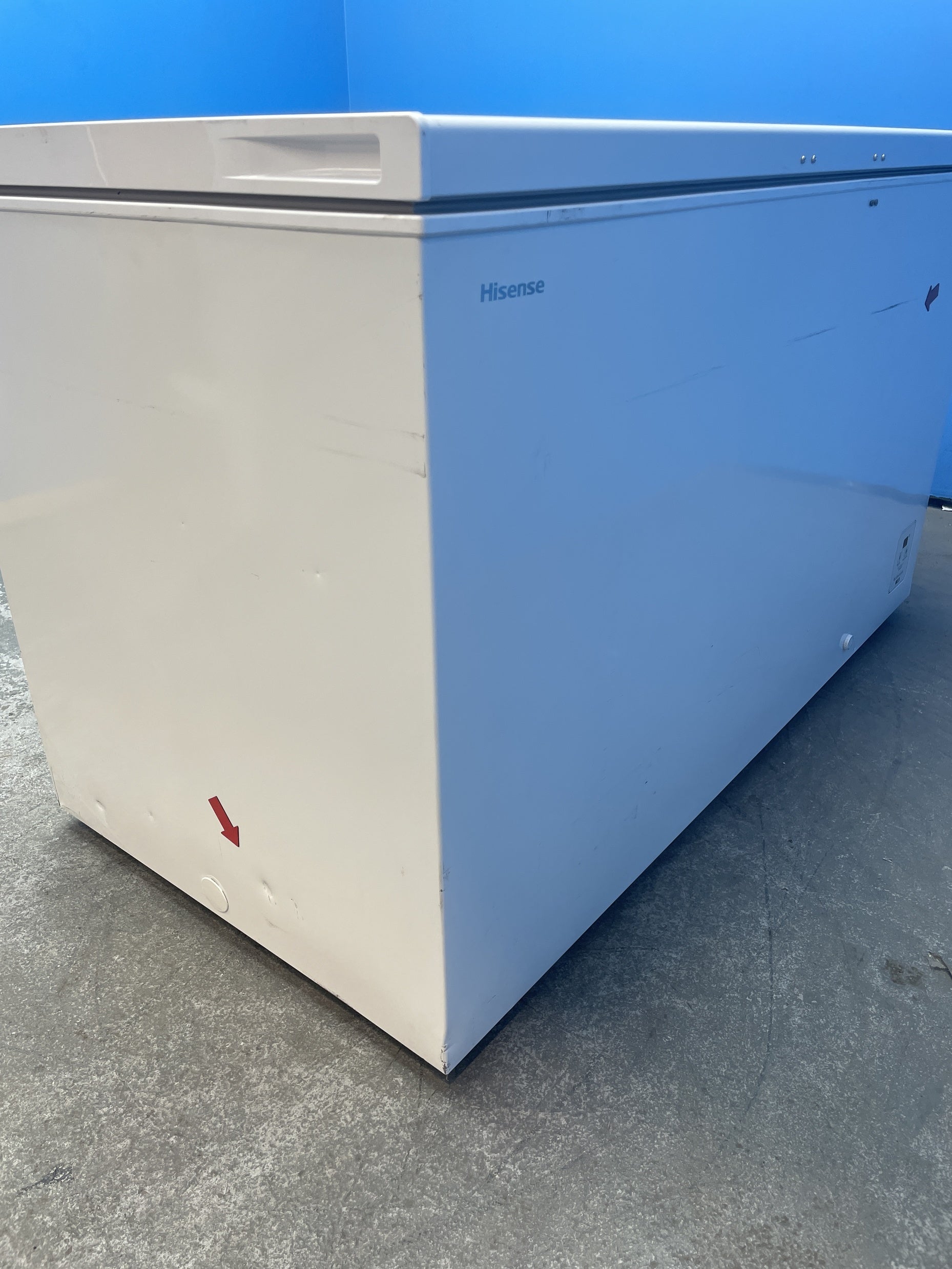 #GRC-157-621 - Hisense FC571D4AWLYE 372L Winter Guard Chest Freezer