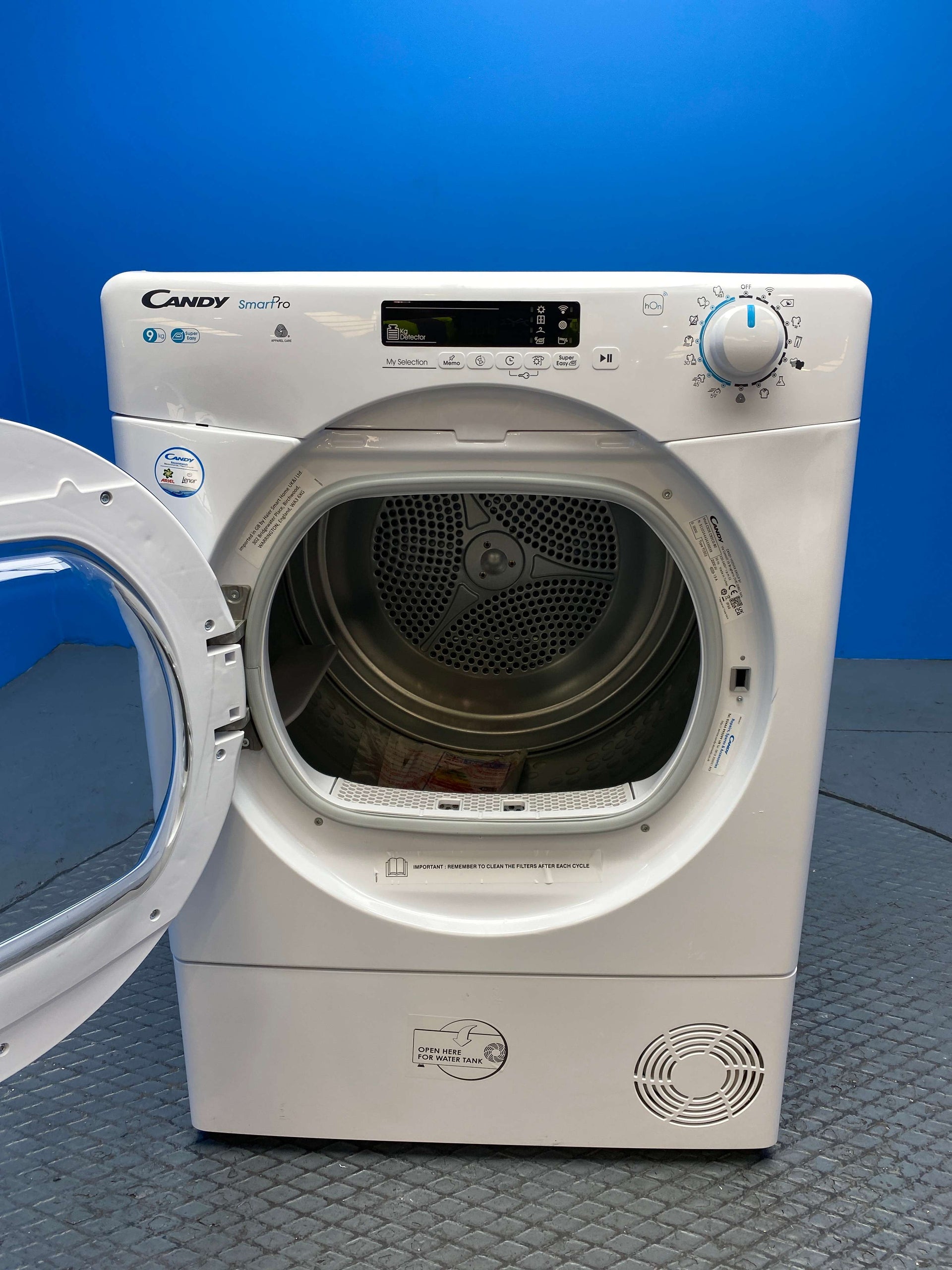 Candy CSOEC9DCG 9kg Condenser Smart Pro Tumble Dryer
