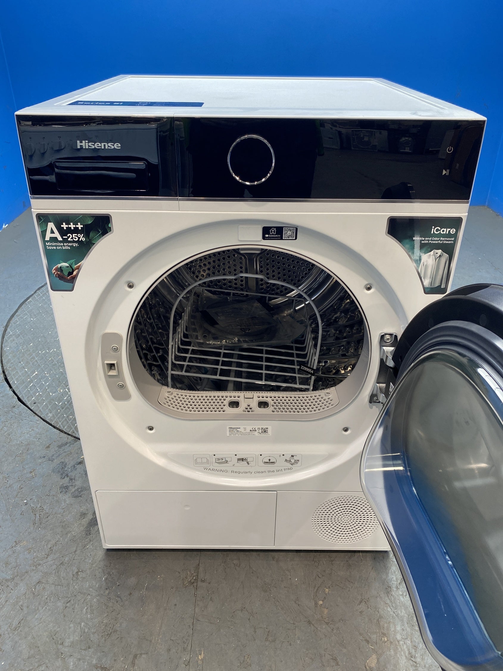#GRC-157-461 - Hisense DH5I104BWAB 10kg Heat Pump Tumble Dryer
