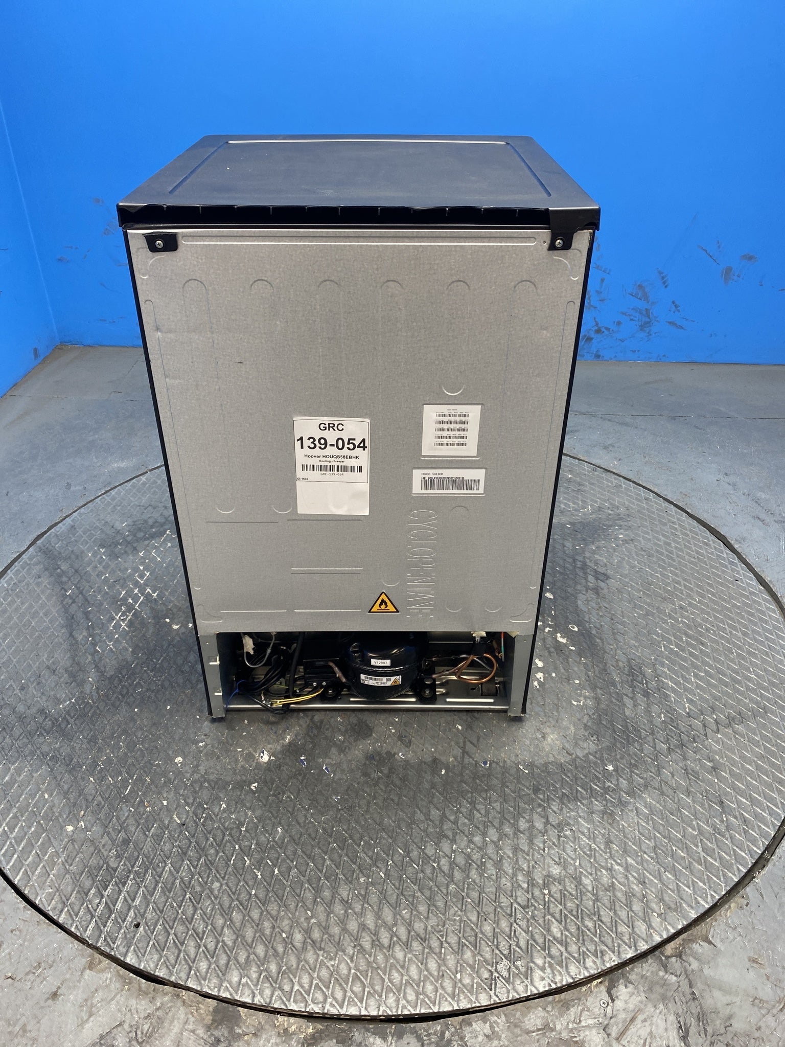 Hoover HOUQS58EBHK 85 Litre Undercounter Freezer