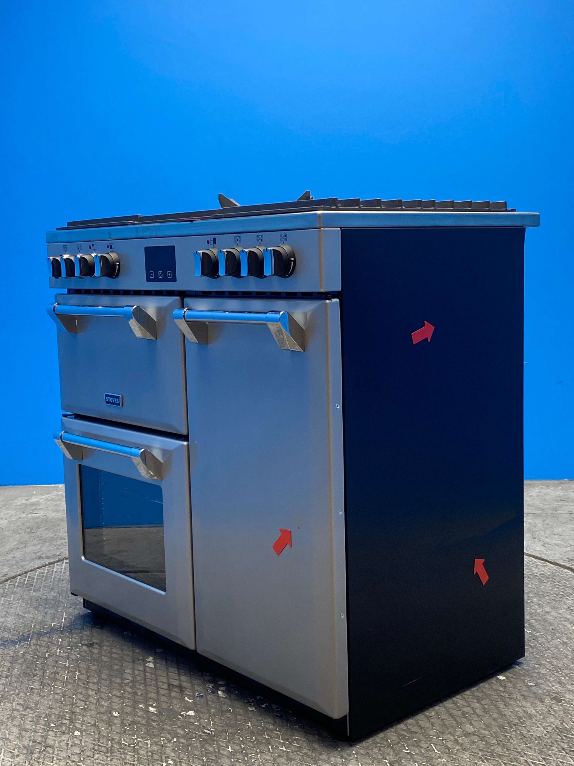 Stoves Ellingwood 90DFT Dual Fuel Range Cooker