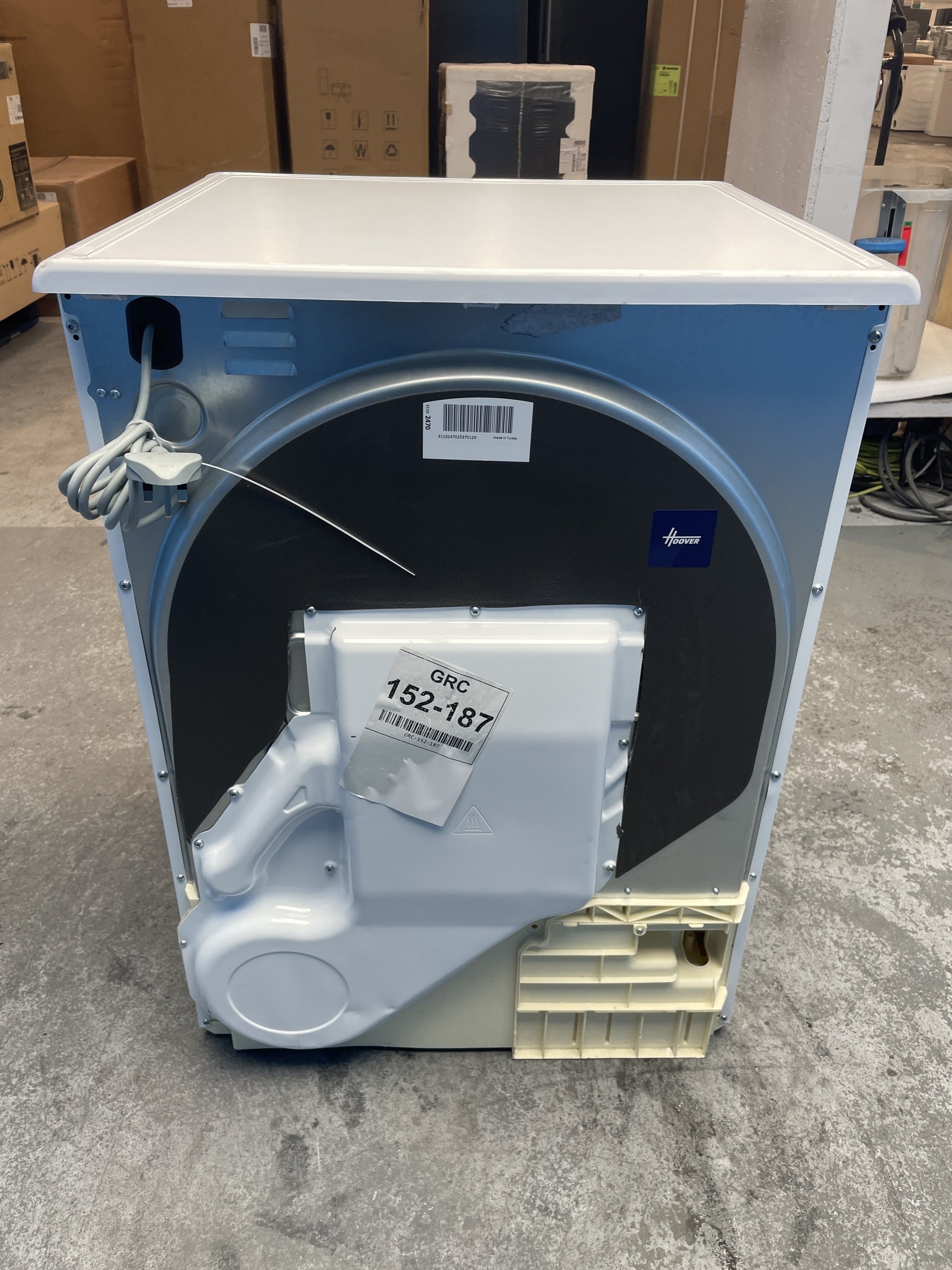 #GRC-152-187 - Hoover HLEC10TG 10kg Condenser Tumble Dryer