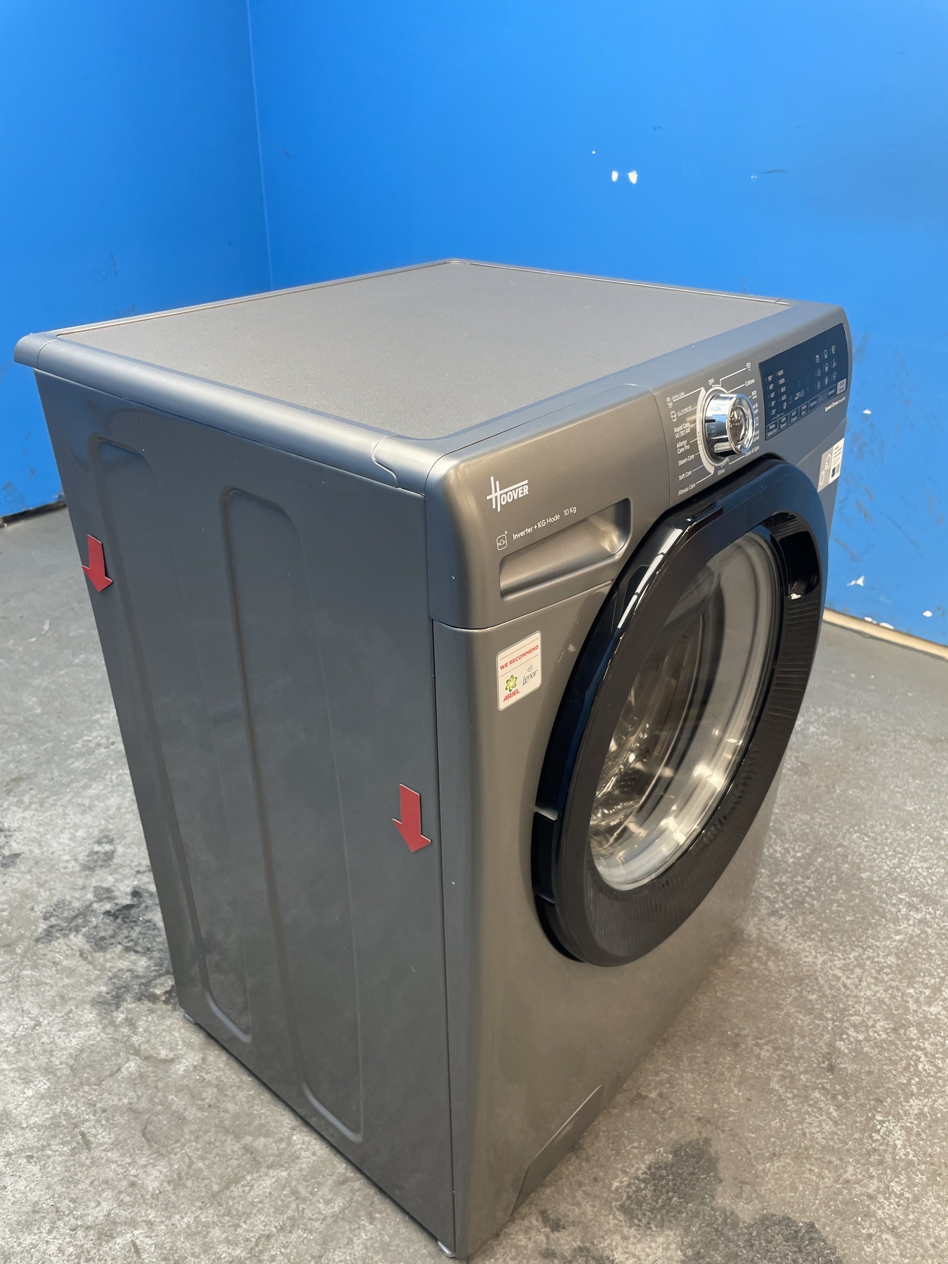 #GRC-163-140 - Hoover H3B13WPS4106TAMBR 10kg 1400 Spin Washing Machine