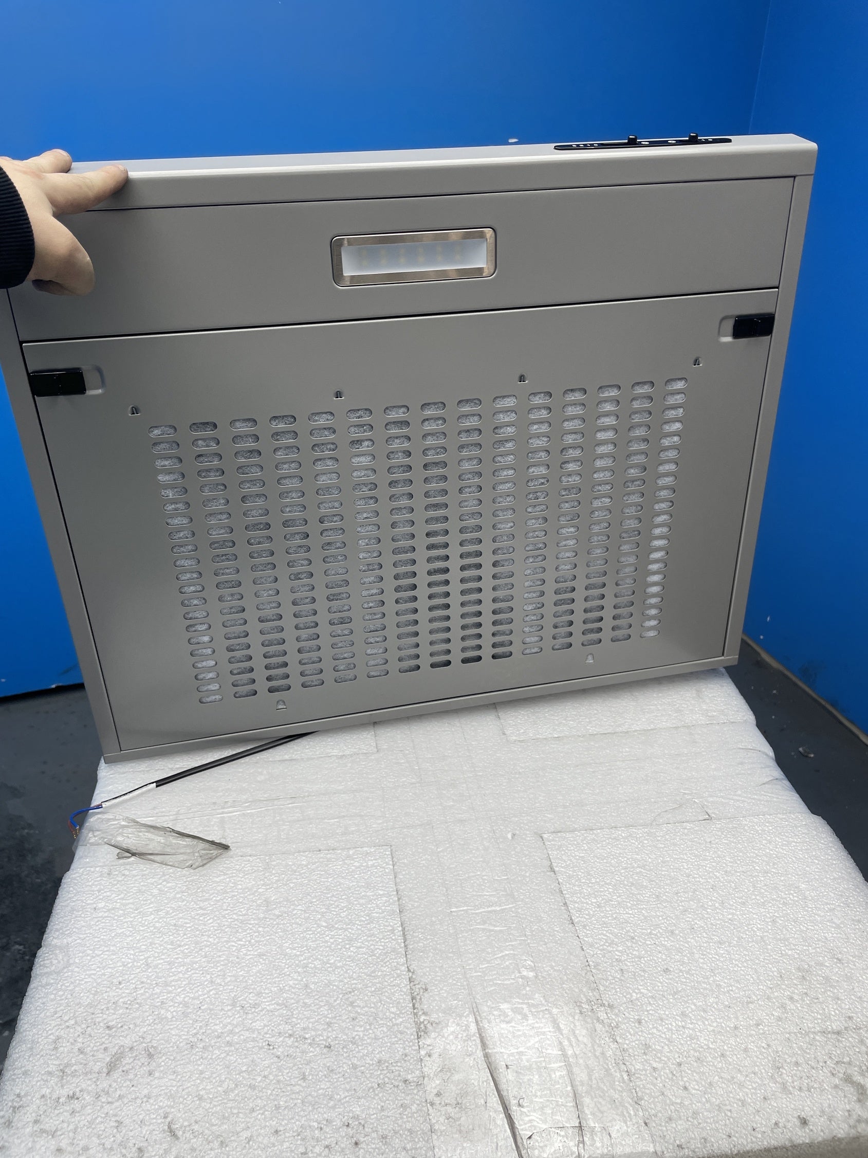 #GRC-154-286 - Candy CFT611NS/S 60cm Visor  Stainless Steel Cooker Hood