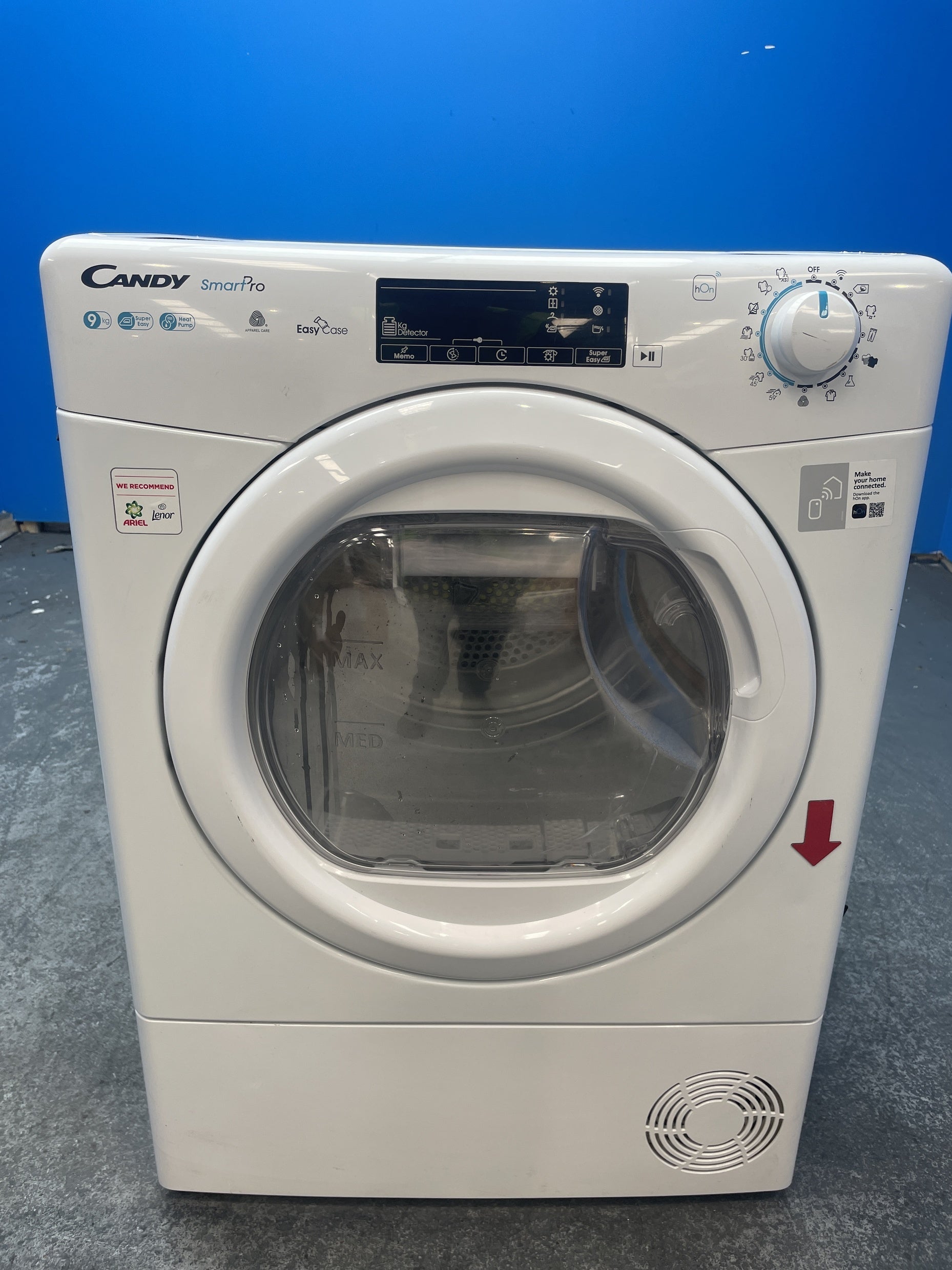 #GRC-159-172 - Candy Smart Pro CSOEH9A2TE 9kg Heat Pump Tumble Dryer