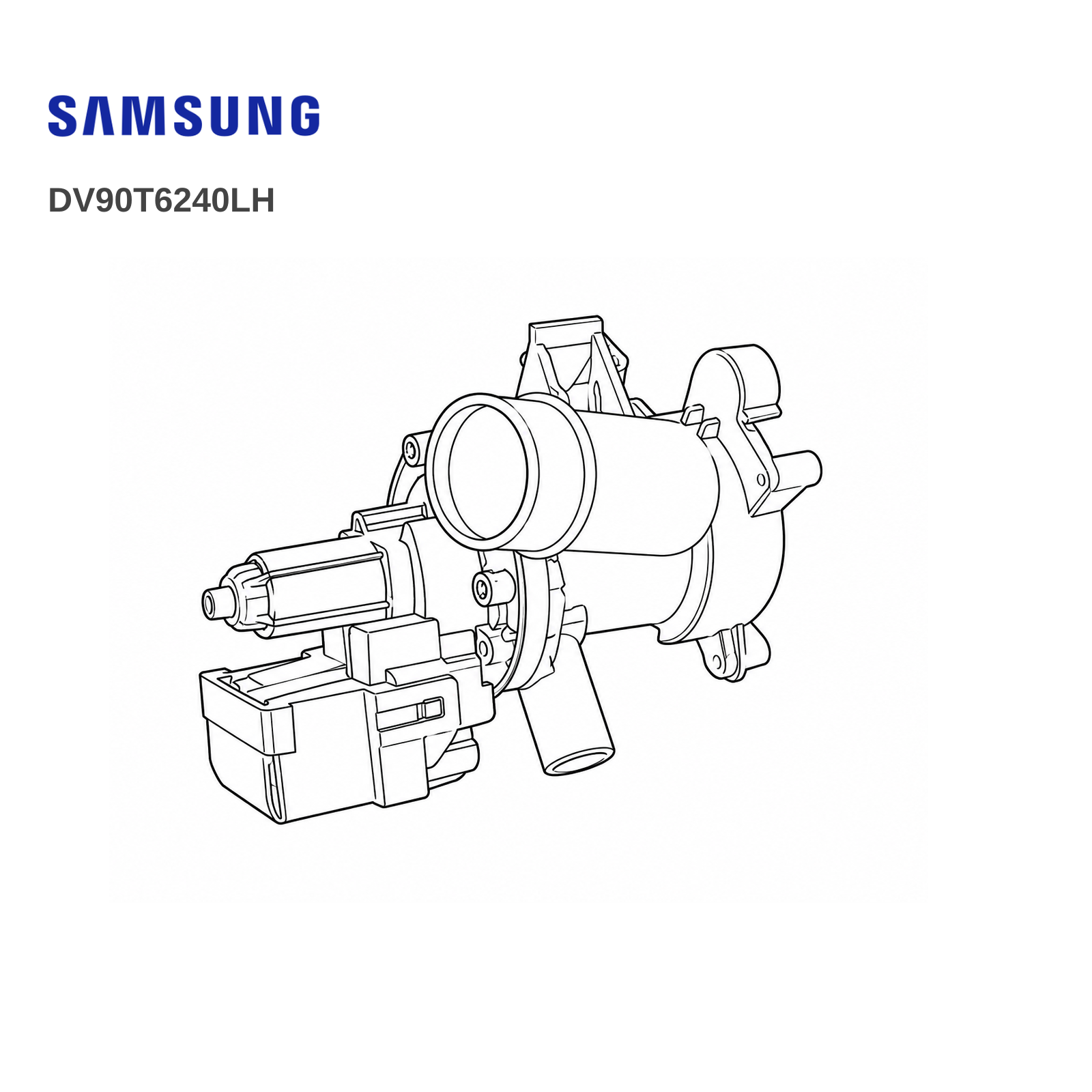 Samsung DV90T6240LH Laundry Drainage - Renew 2 U