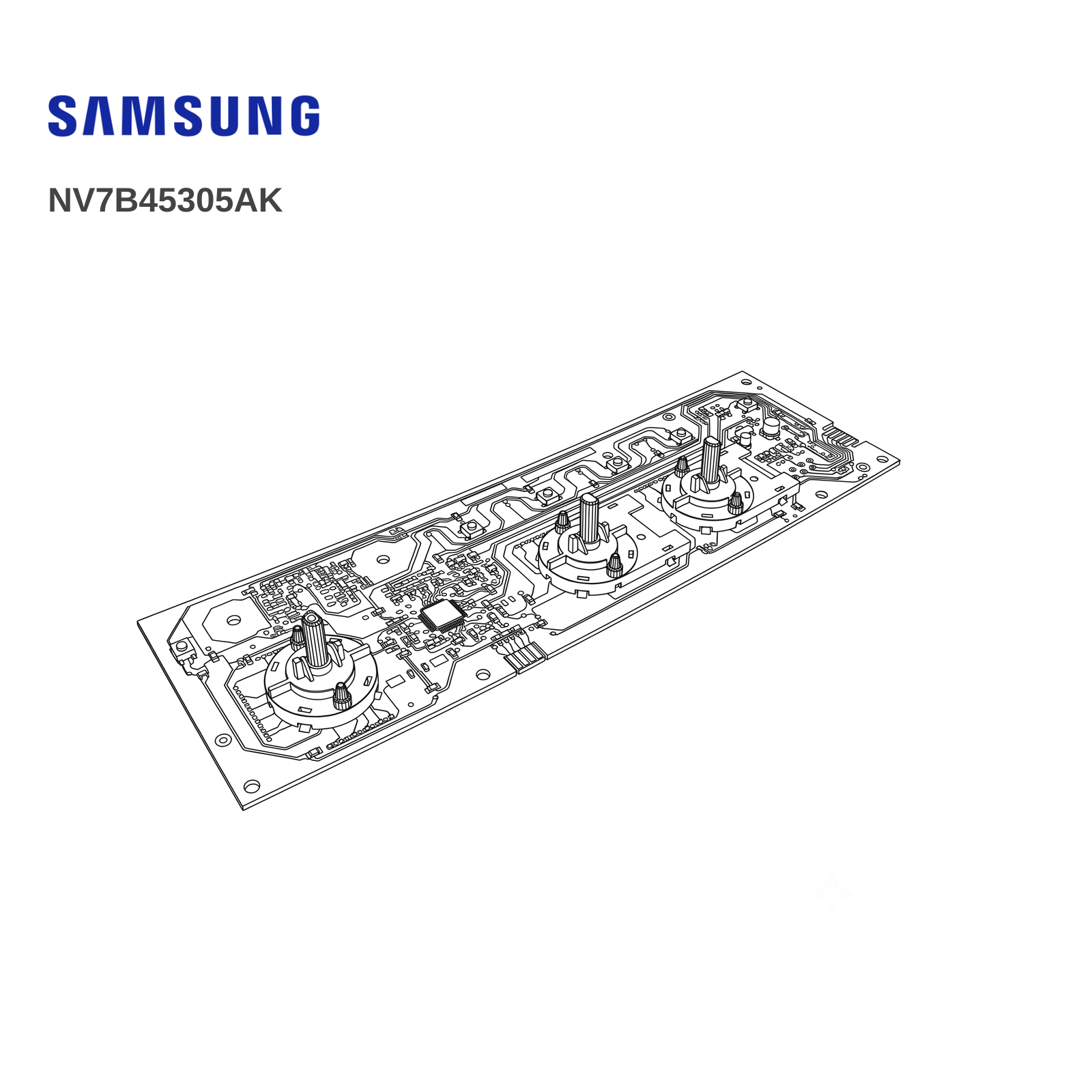 Samsung NV7B45305AK Oven PCB - Renew 2 U
