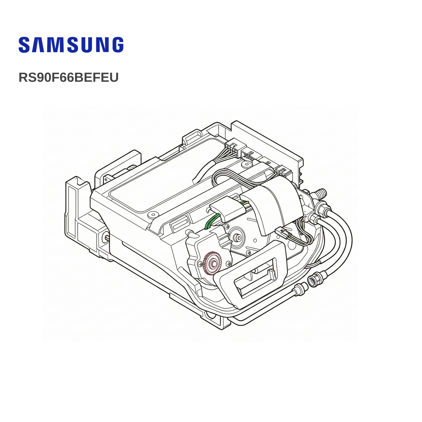 Samsung RS90F66BEFEU Auger Motor - Renew 2 U