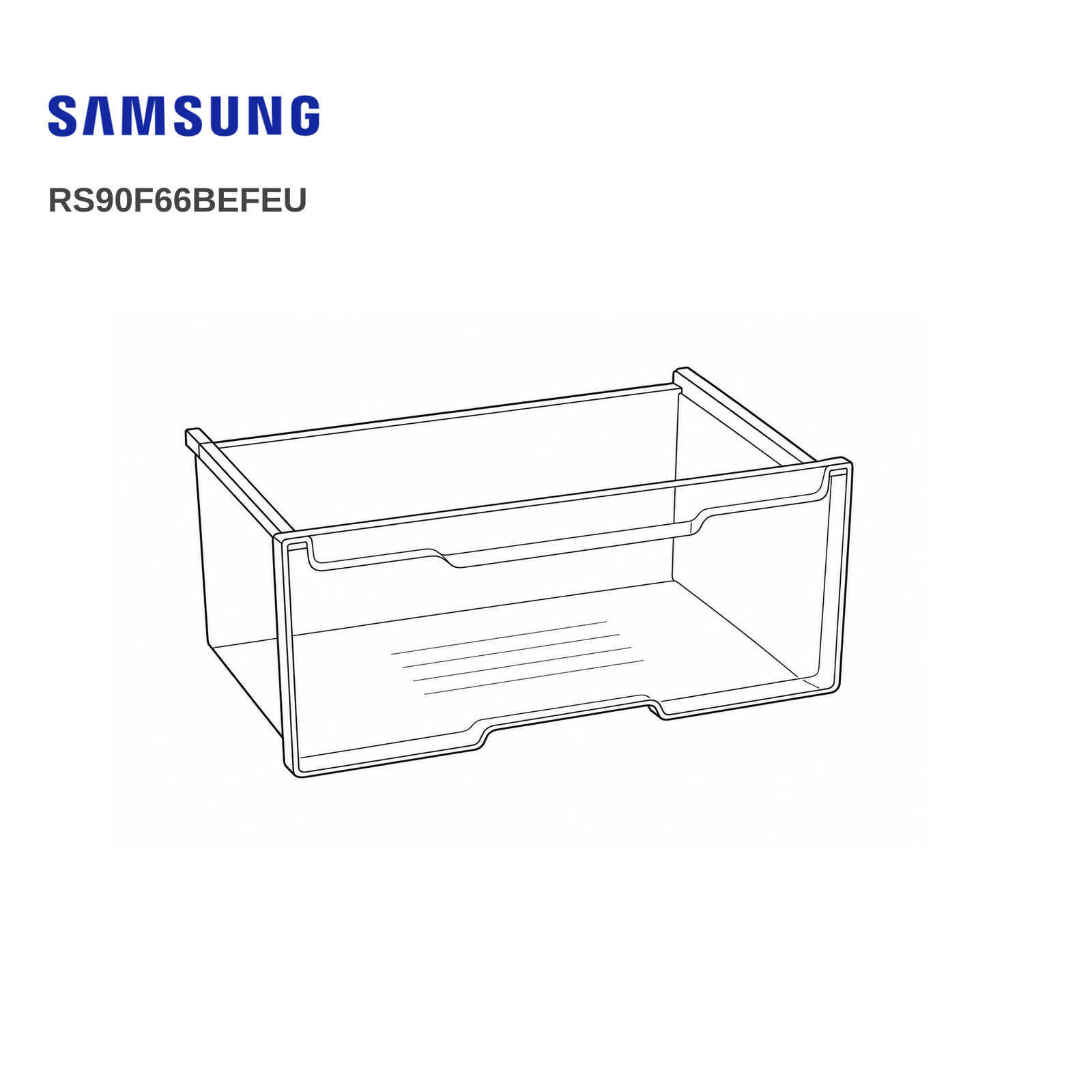 Samsung RS90F66BEFEU Fridge Drawer - Renew 2 U