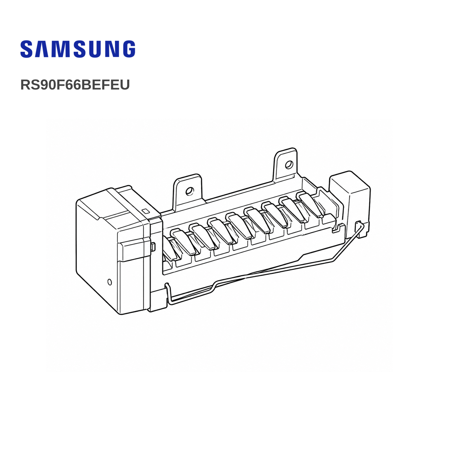 Samsung RS90F66BEFEU Ice Maker - Renew 2 U