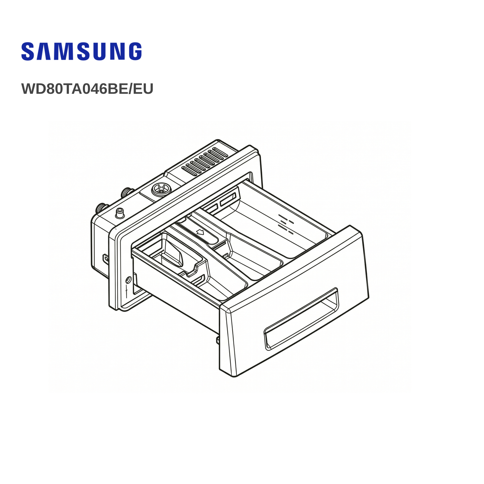 Samsung WD80TA046BE/EU Dispenser Drawer - Renew 2 U