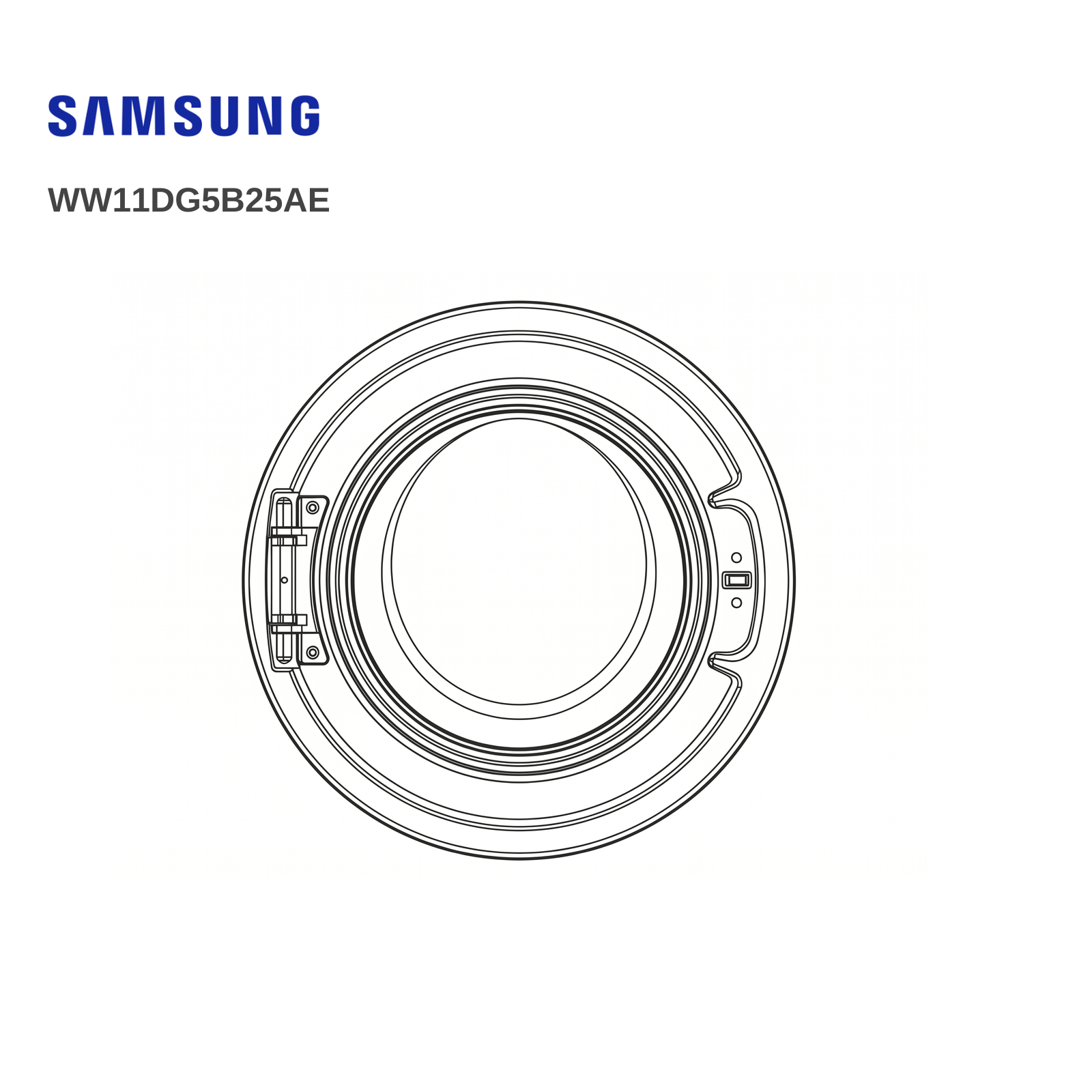 Samsung WW11DG5B25AE Laundry Door - Renew 2 U