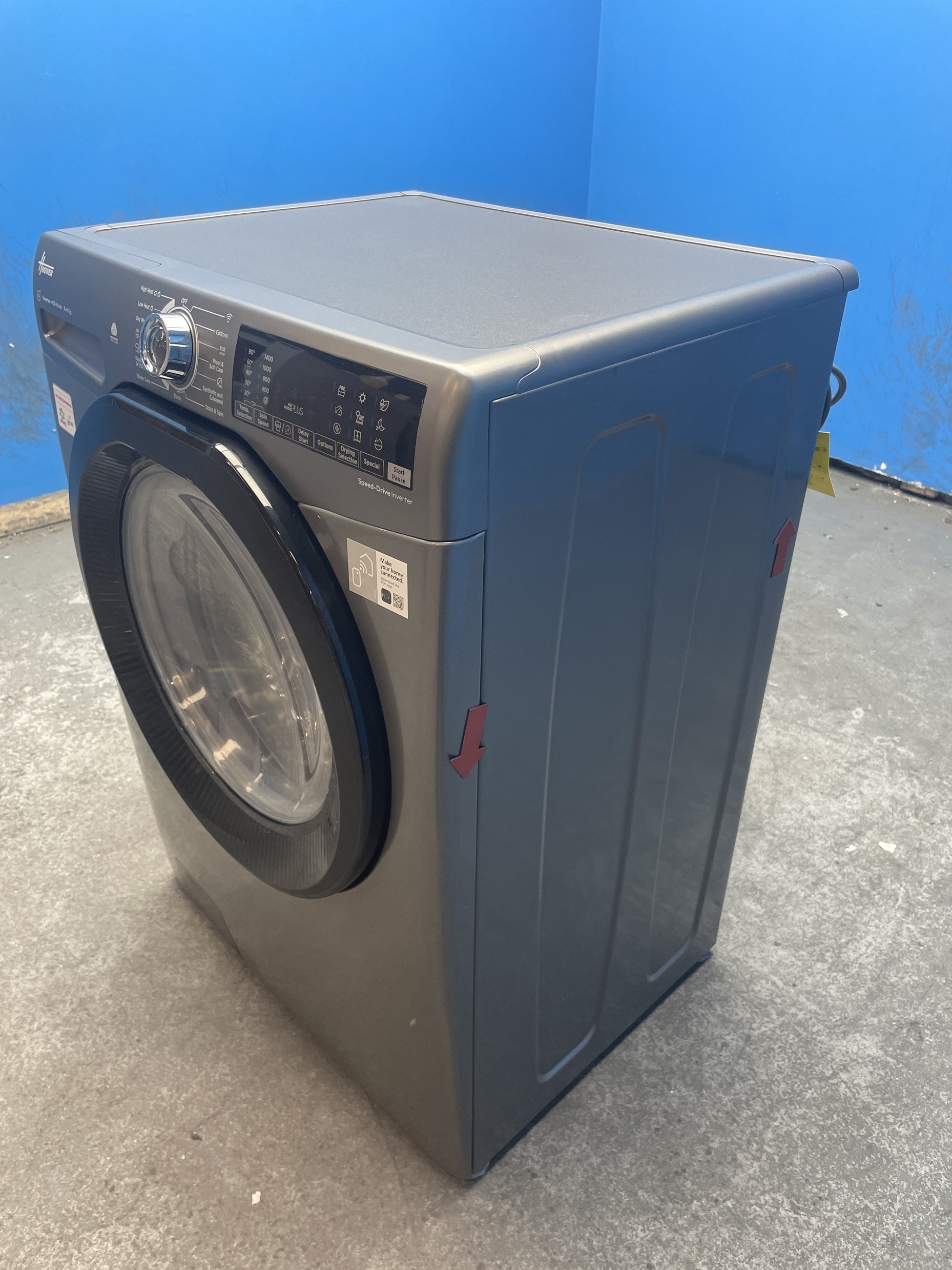 #GRC-160-161 - Hoover H3DPS4866TAMBR80 WiFi Enabled 8/6kg 1400rpm Washer Dryer