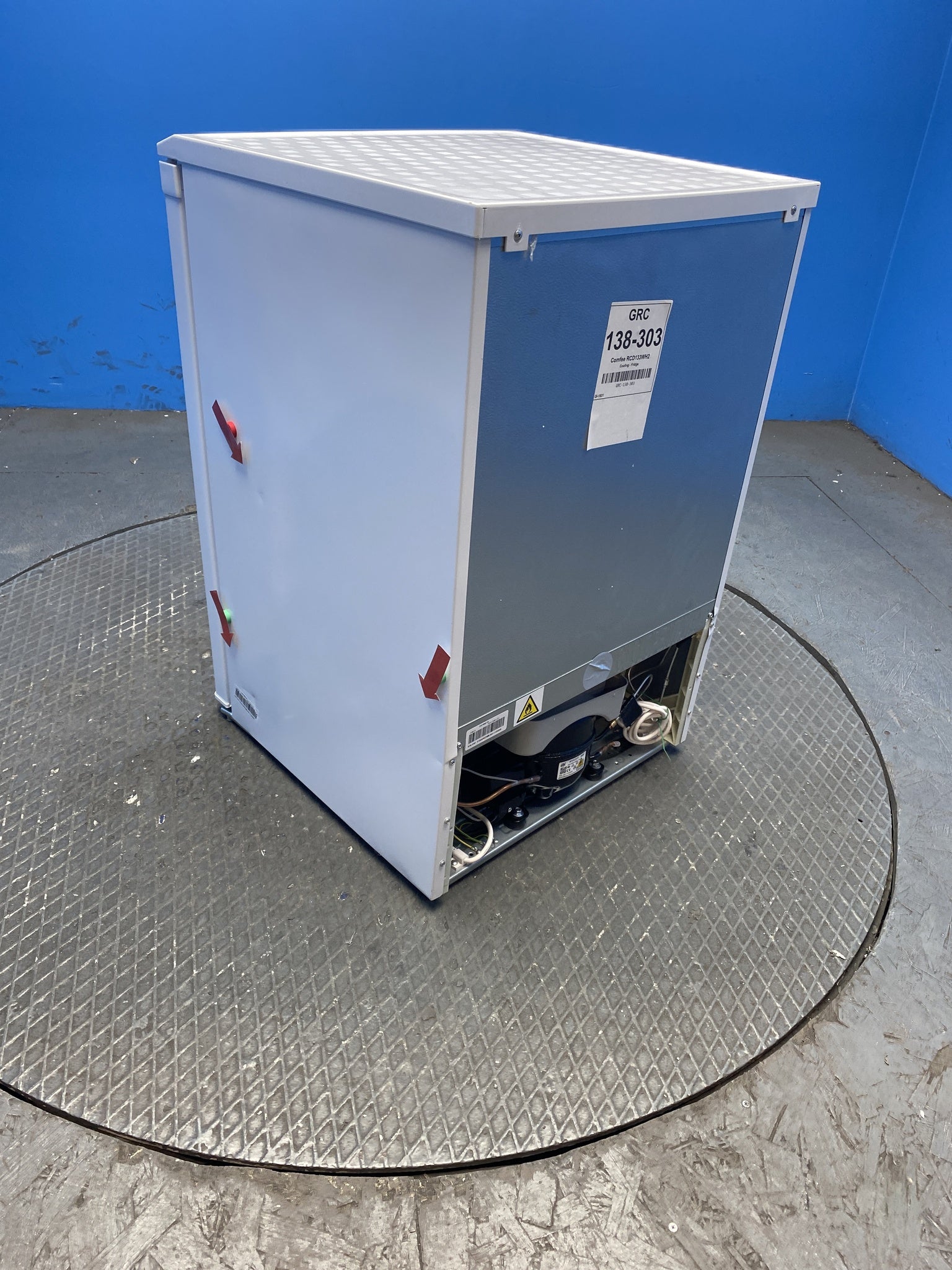 COMFEE' RCD133WH2(E) 131L Under-Counter Larder Fridge