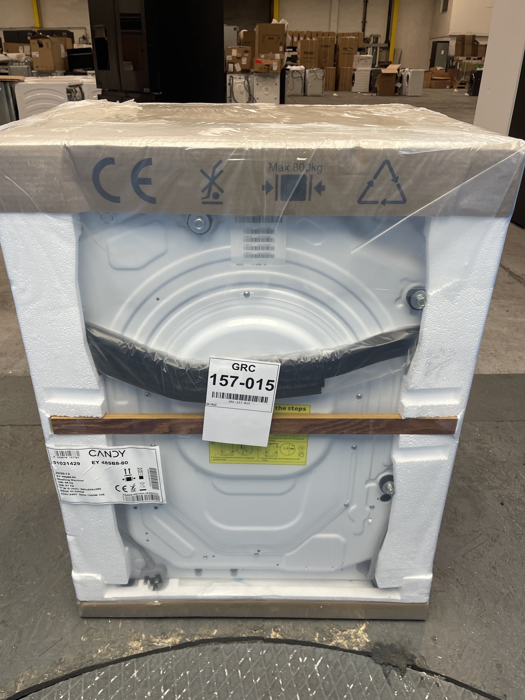 #GRC-157-015 - Candy EY 48SB8-80 8kg 1400 rpm Washing Machine