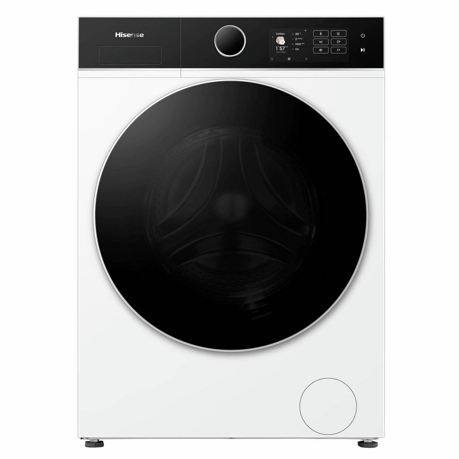 Hisense WD5I1045BWQ 10.5/6kg 1400rpm AutoDose Washer Dryer – Renew 2 U