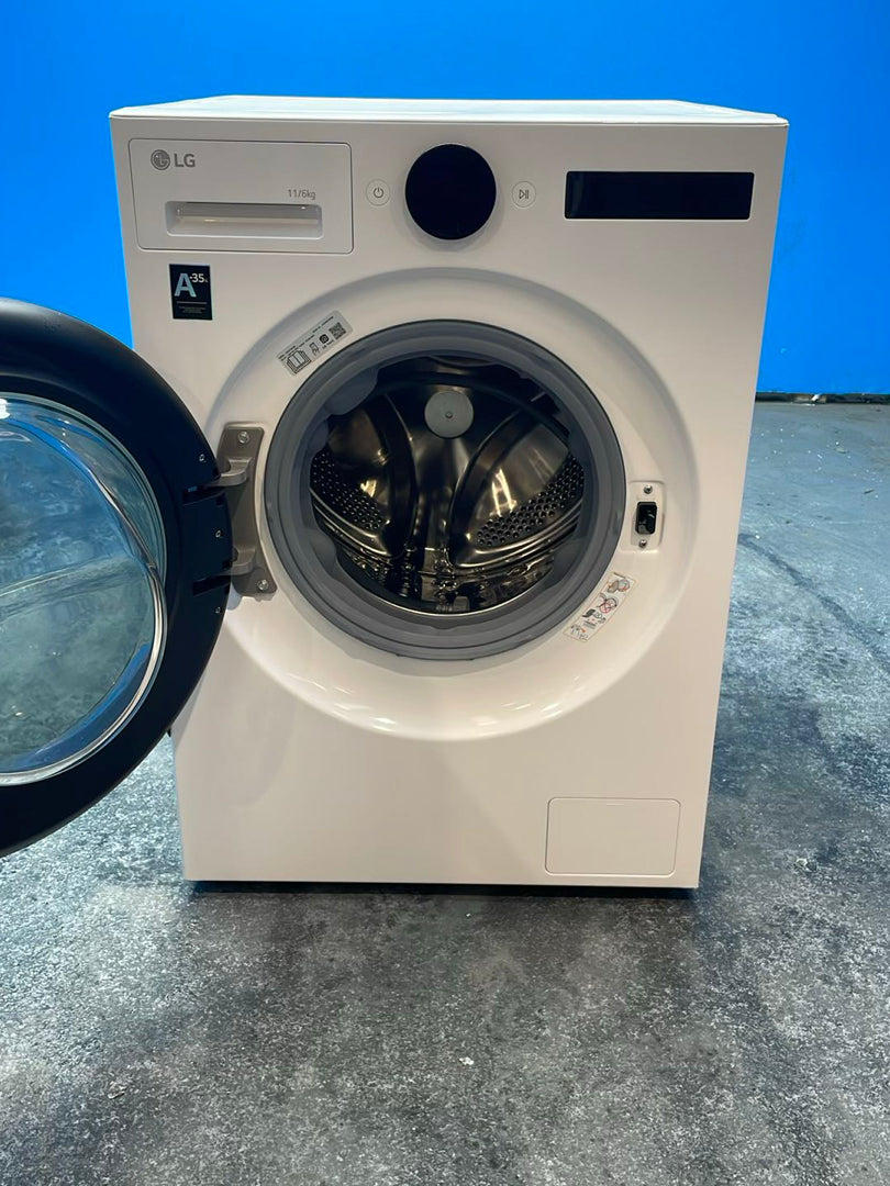 #GRC-161-879 - LG W4X7016TWB AI Direct Drive 11/6kg 1400rpm Washer Dryer