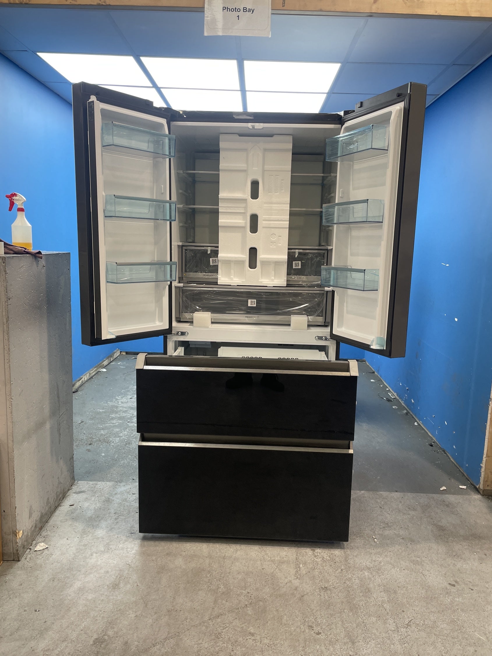#GRC-159-547 - Haier Series 7 HFR79F19DFGB Total No Frost American Fridge Freezer