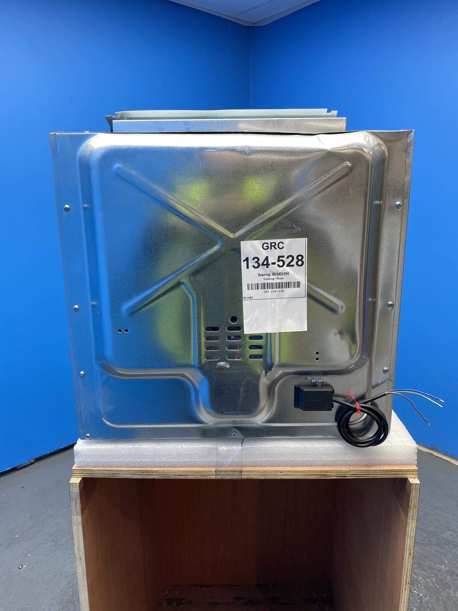Iberna IBS605N 60cm Fan Oven with Digital Timer