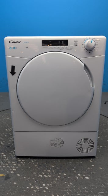 #GRC-162-835 - Candy Smart 9kg Condenser Tumble Dryer – WiFi Connected, White, G Energy Rating