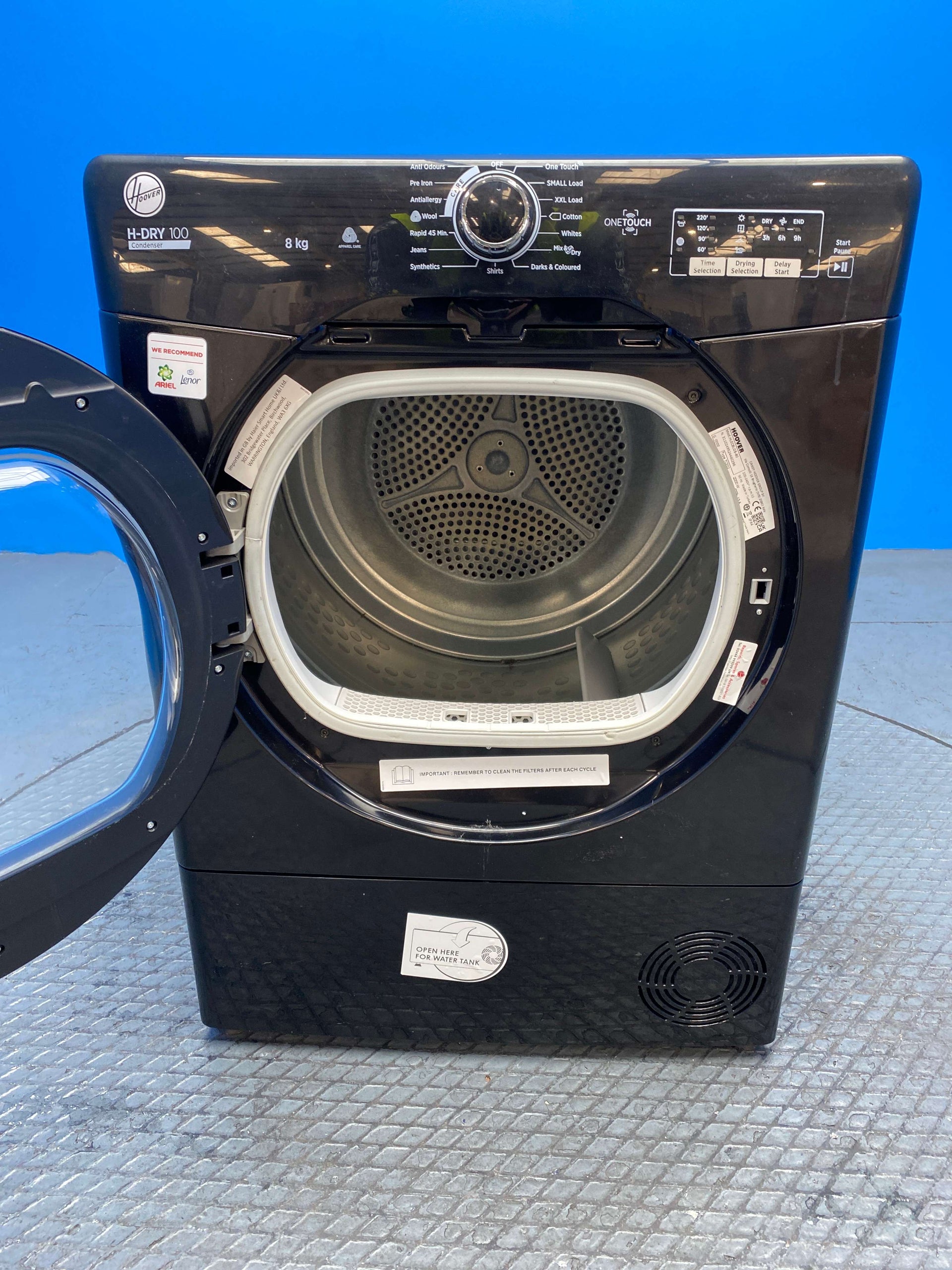 Hoover HLEC8LGB 8kg Condenser Tumble Dryer